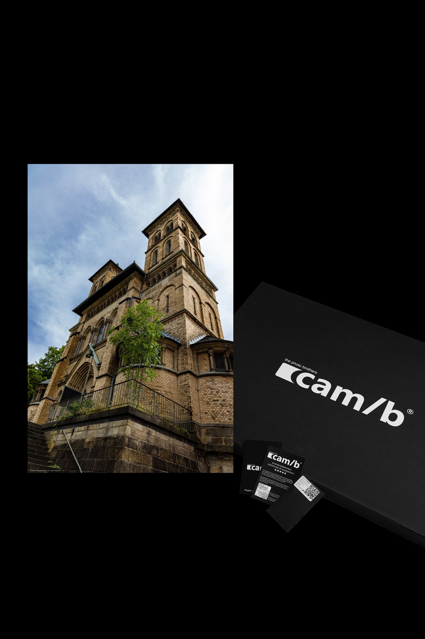 Wandbild "st. marien wuppertal"