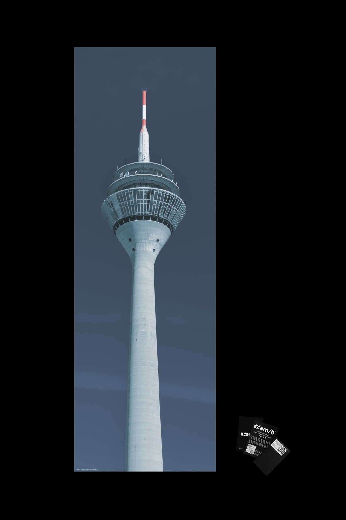 Wandbild "the rhine tower"