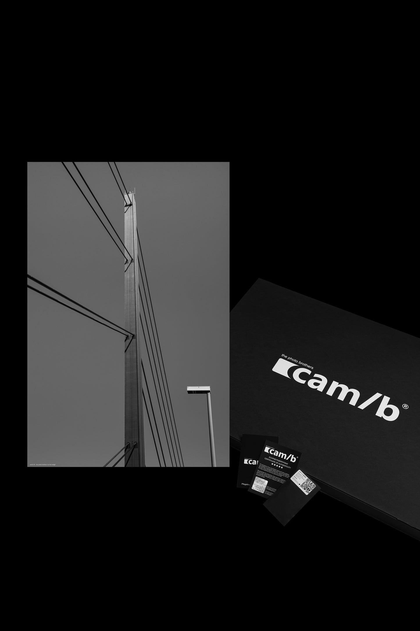 Wandbild "on the bridge"