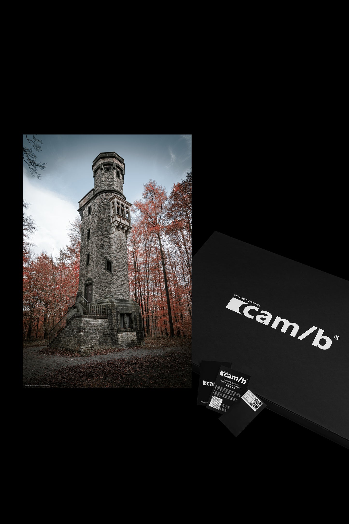 Wandbild "autumn mood tower"