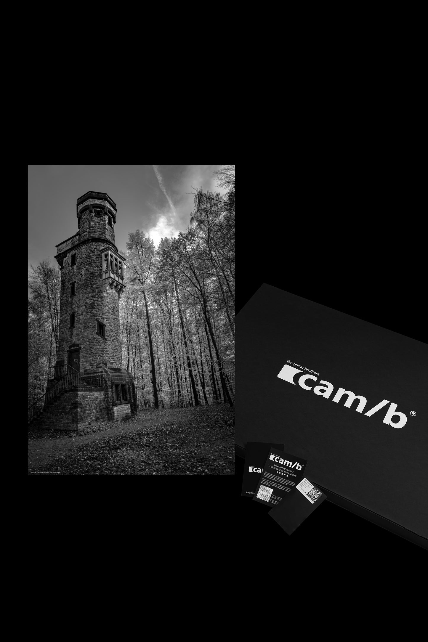 Wandbild "dark mood tower"