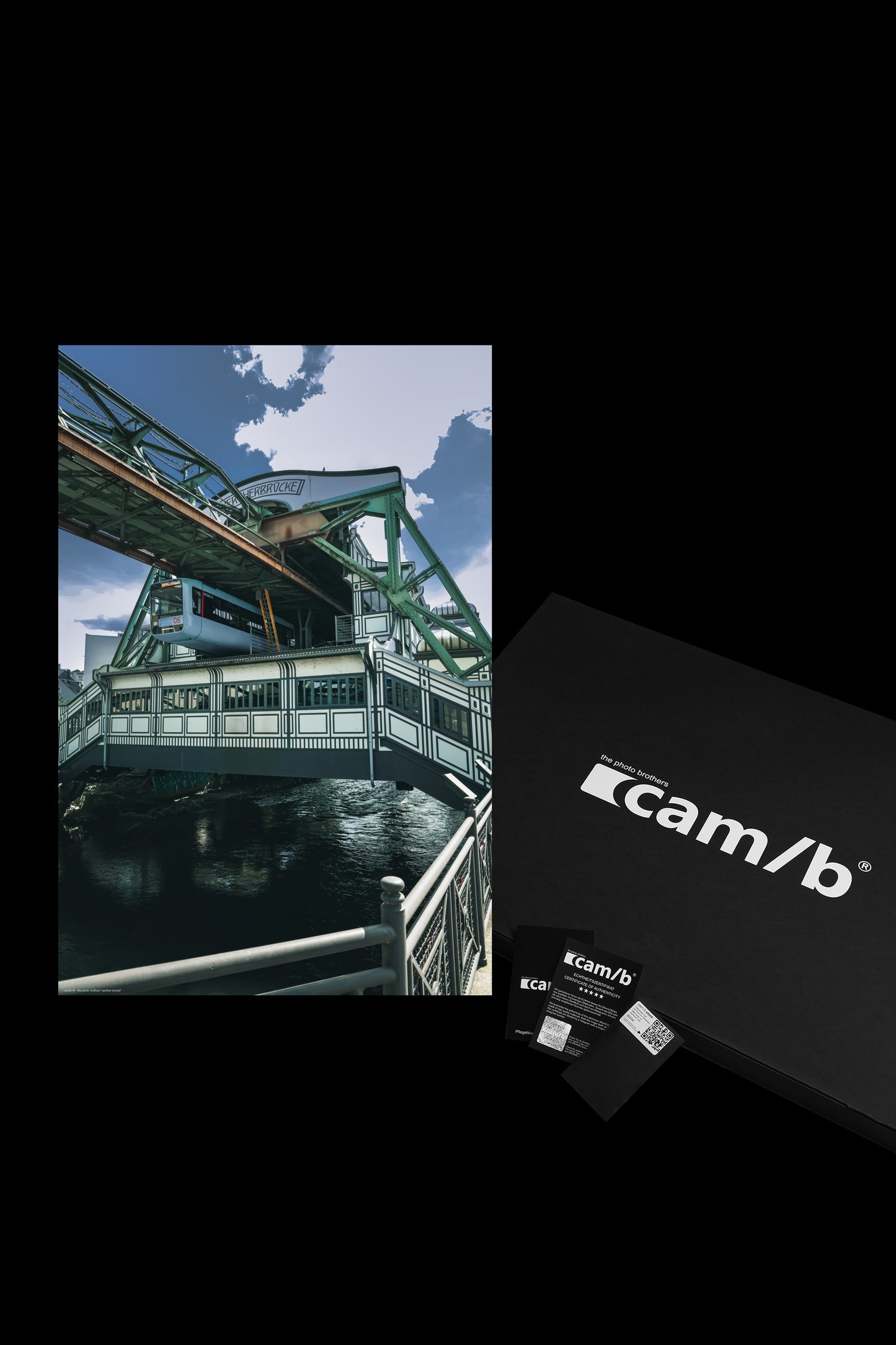 Wandbild "werther brücke"