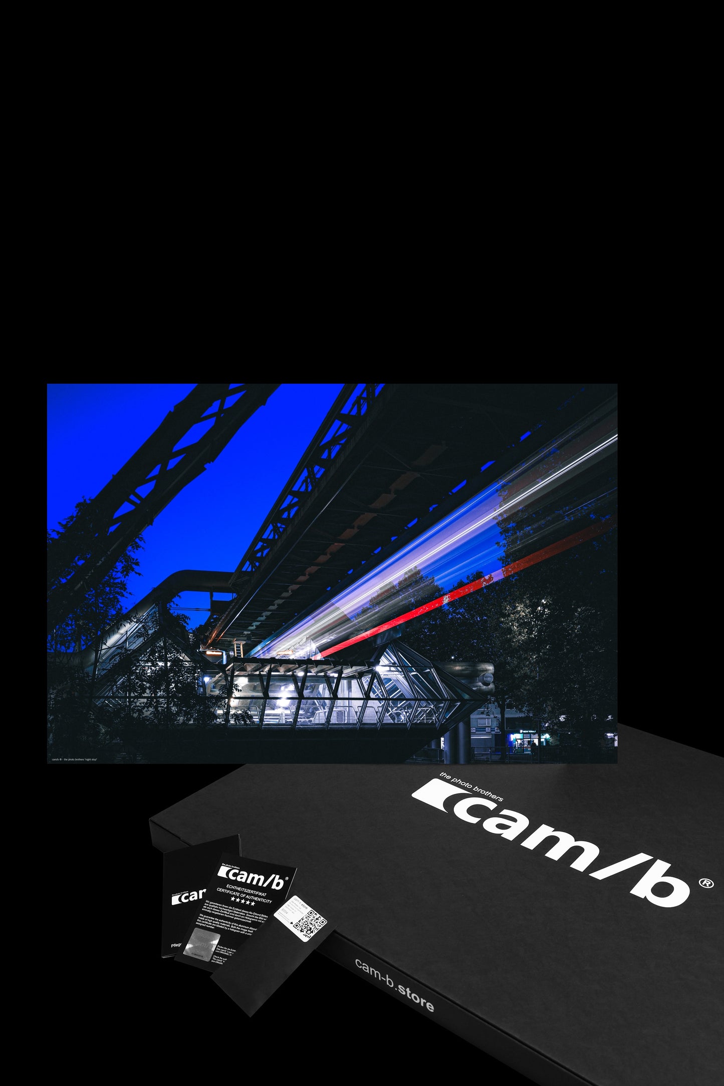 Wandbild "night stop"