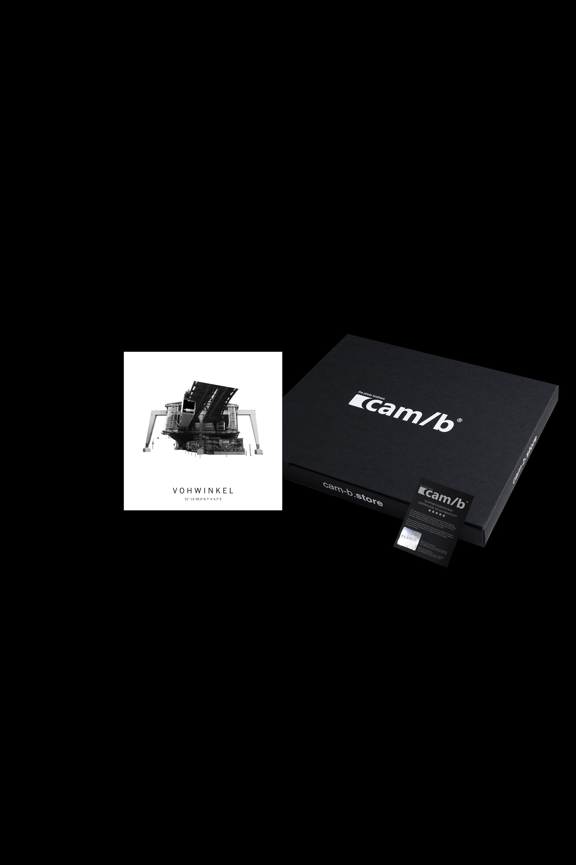 Art Edition Wandbild "vohwinkel" weiß mit Karton