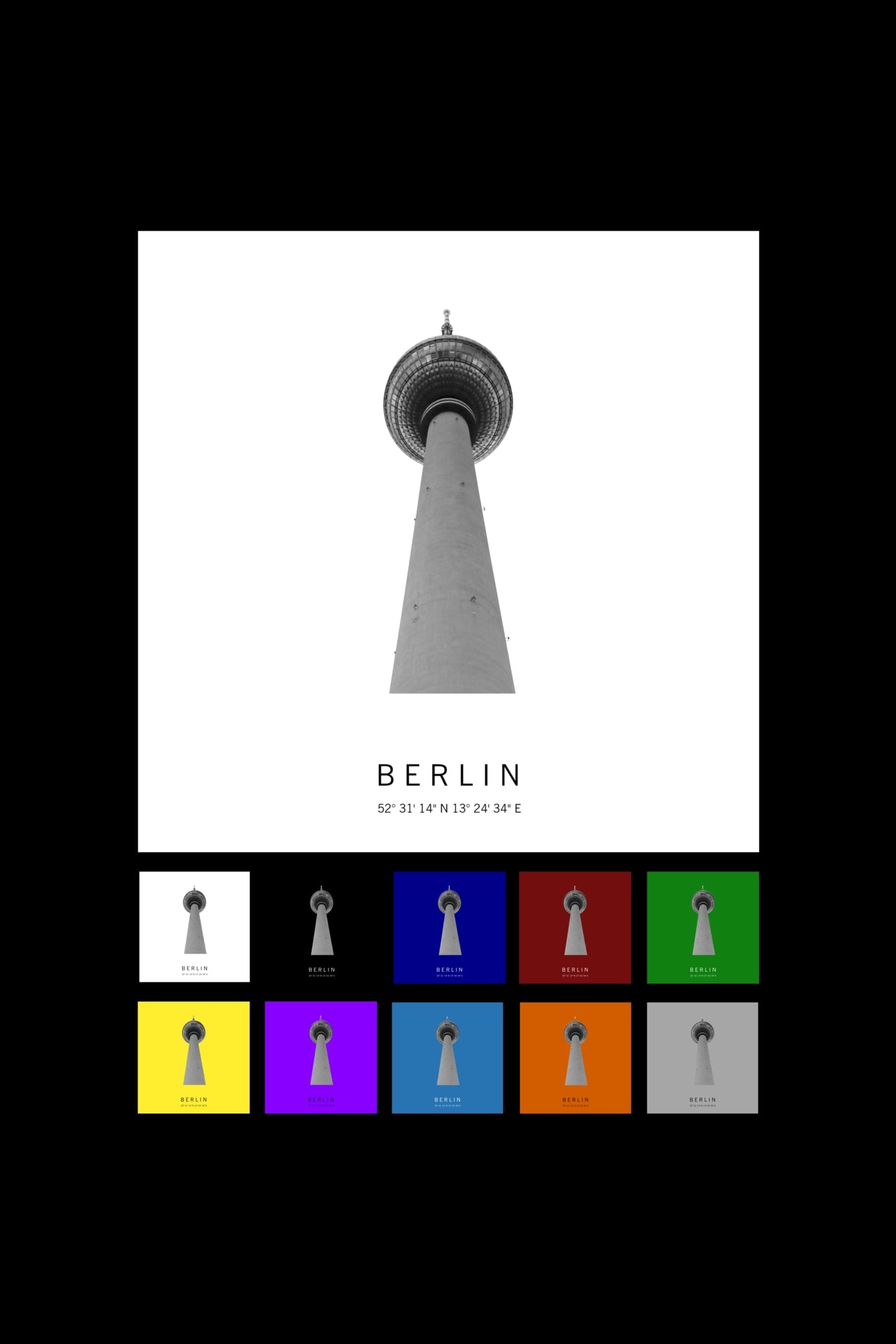 Art Edition Wandbild "Berlin"
