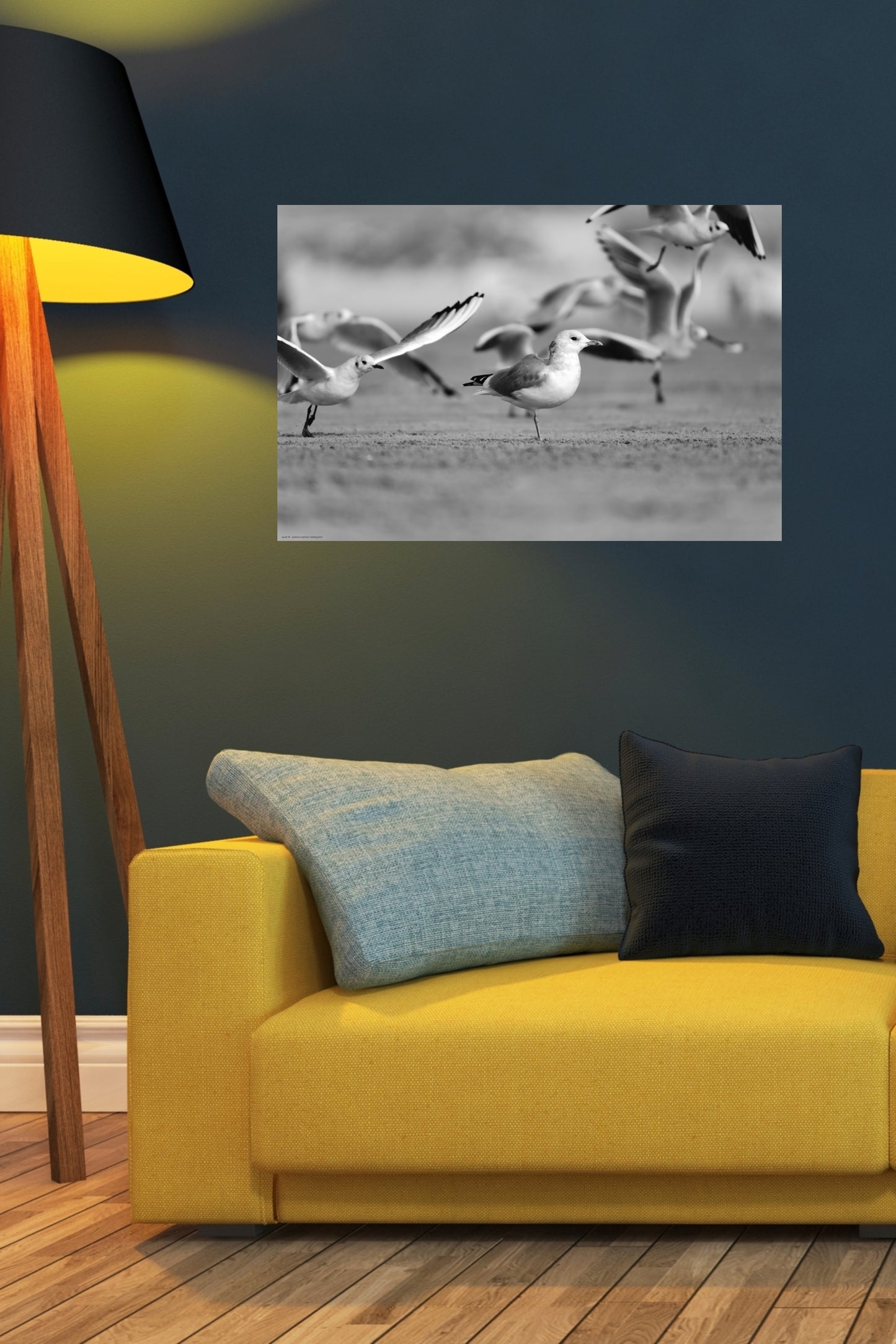 Wandbild "waiting bird"