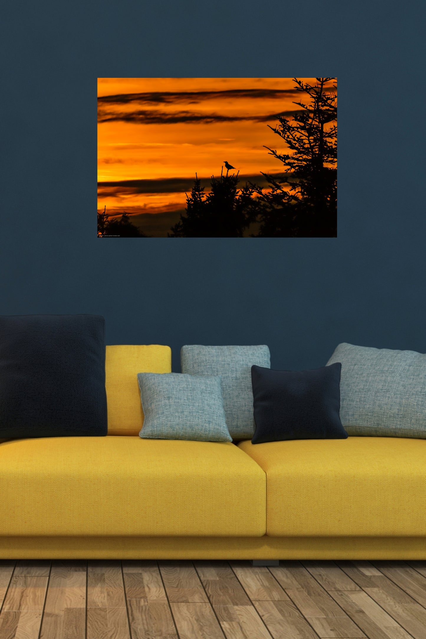 Wall Art "sundown view"