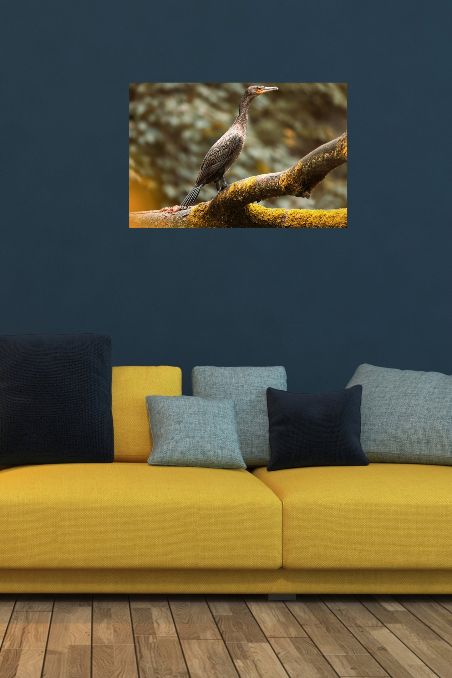 Wandbild "cormorant"