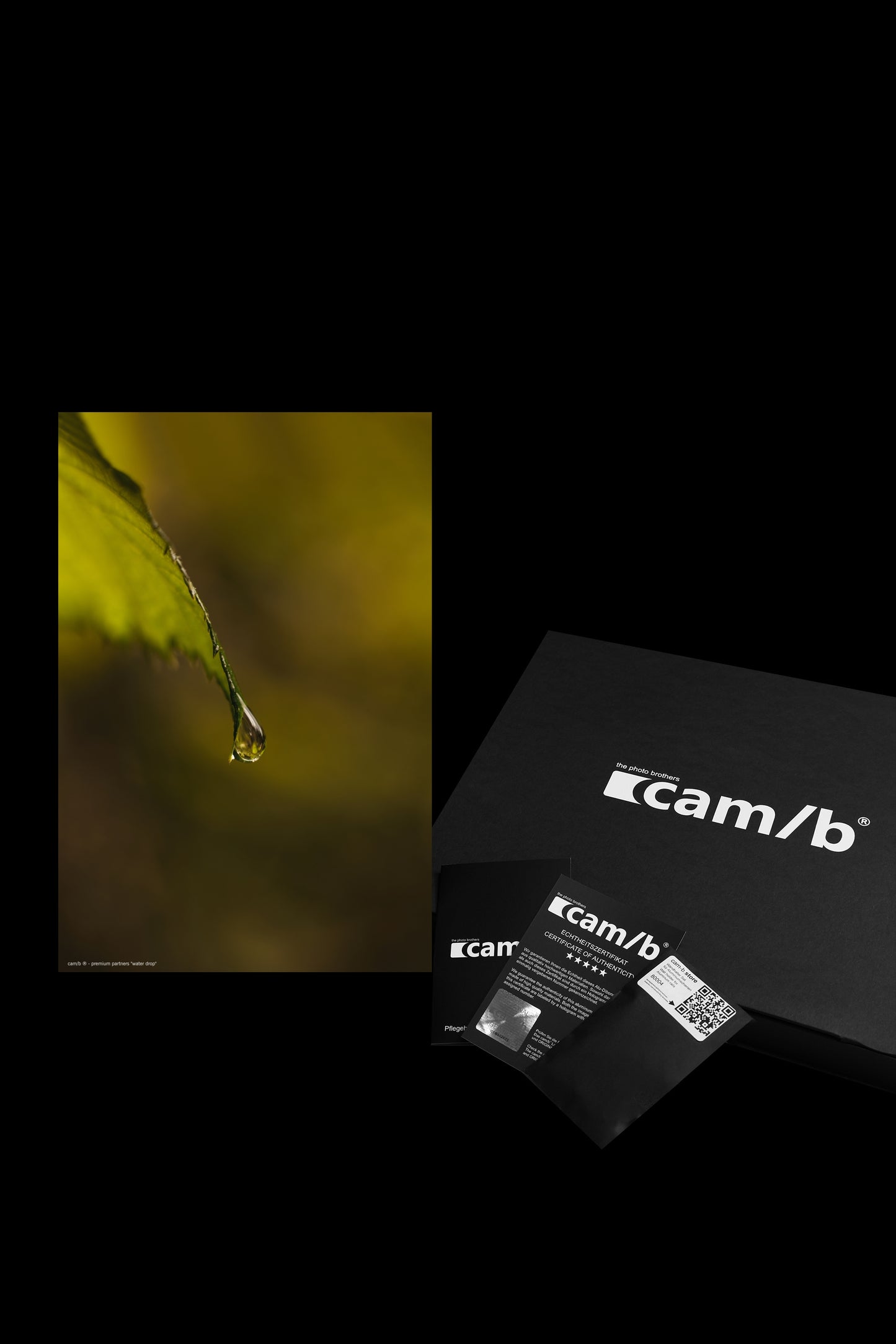 Wandbild "water drop"