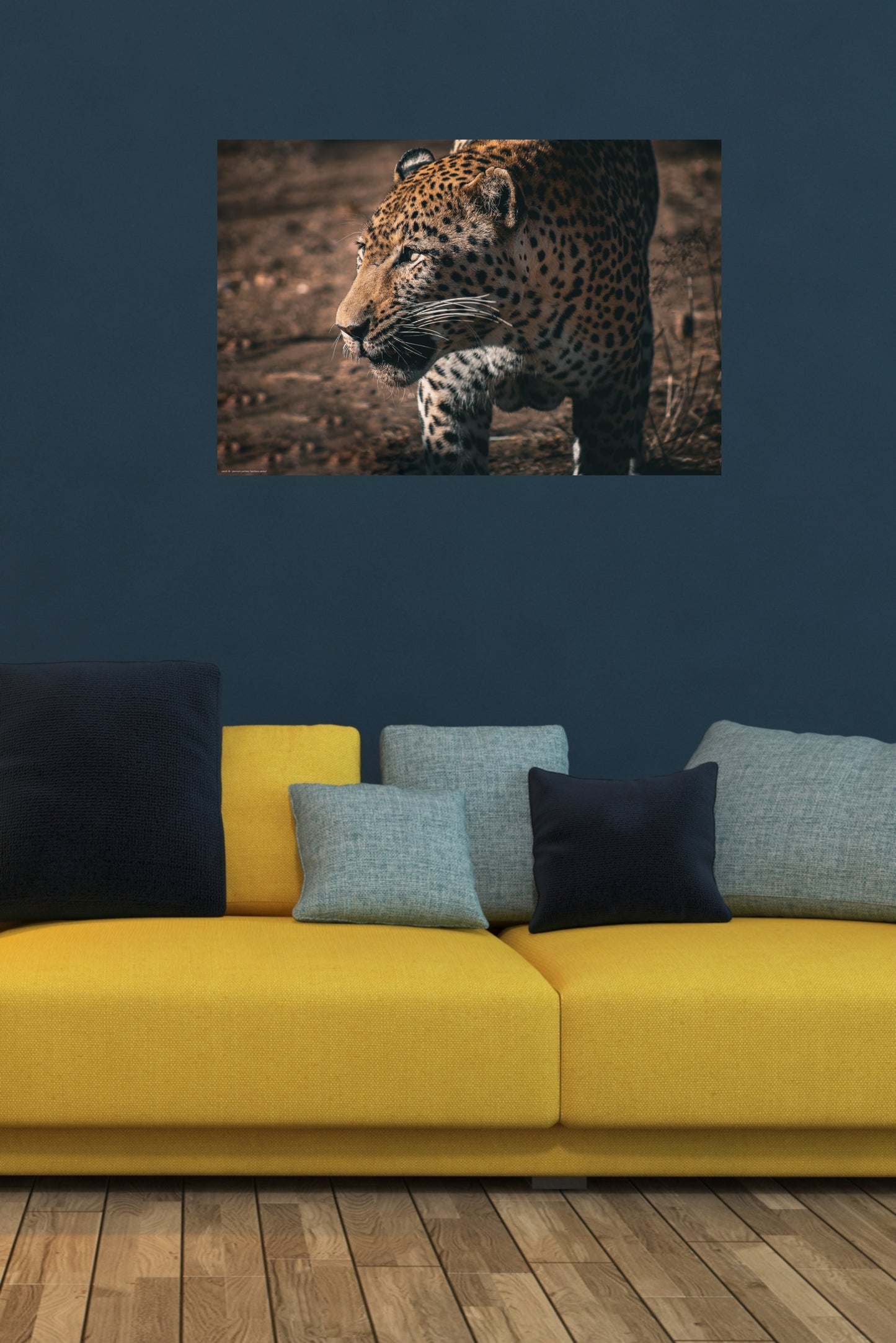 Wandbild "panthera pardus"