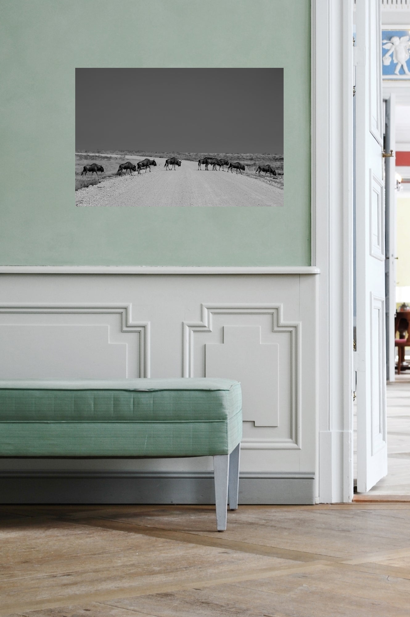 Wandbild "streets of namibia"