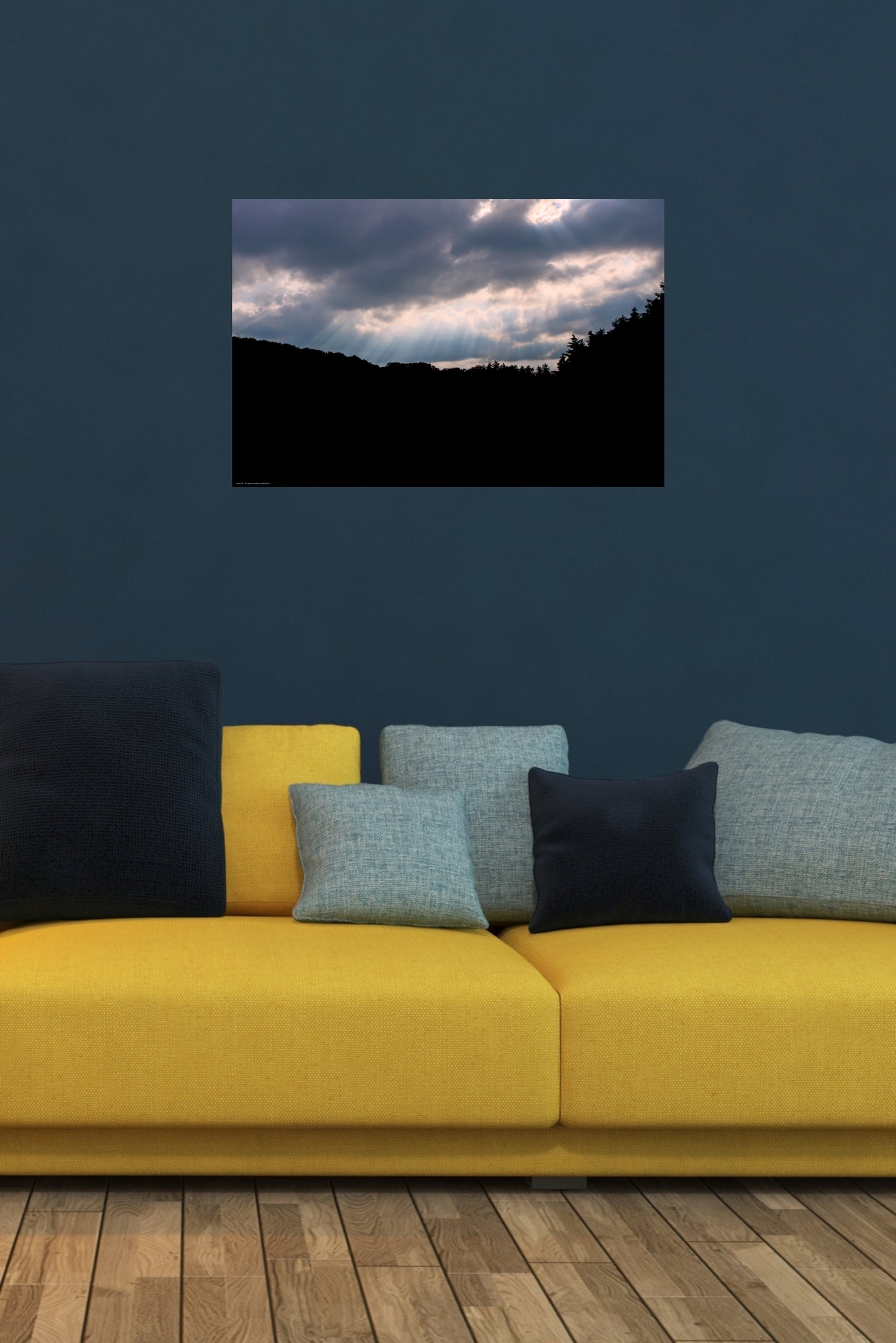 Wandbild "dark view"