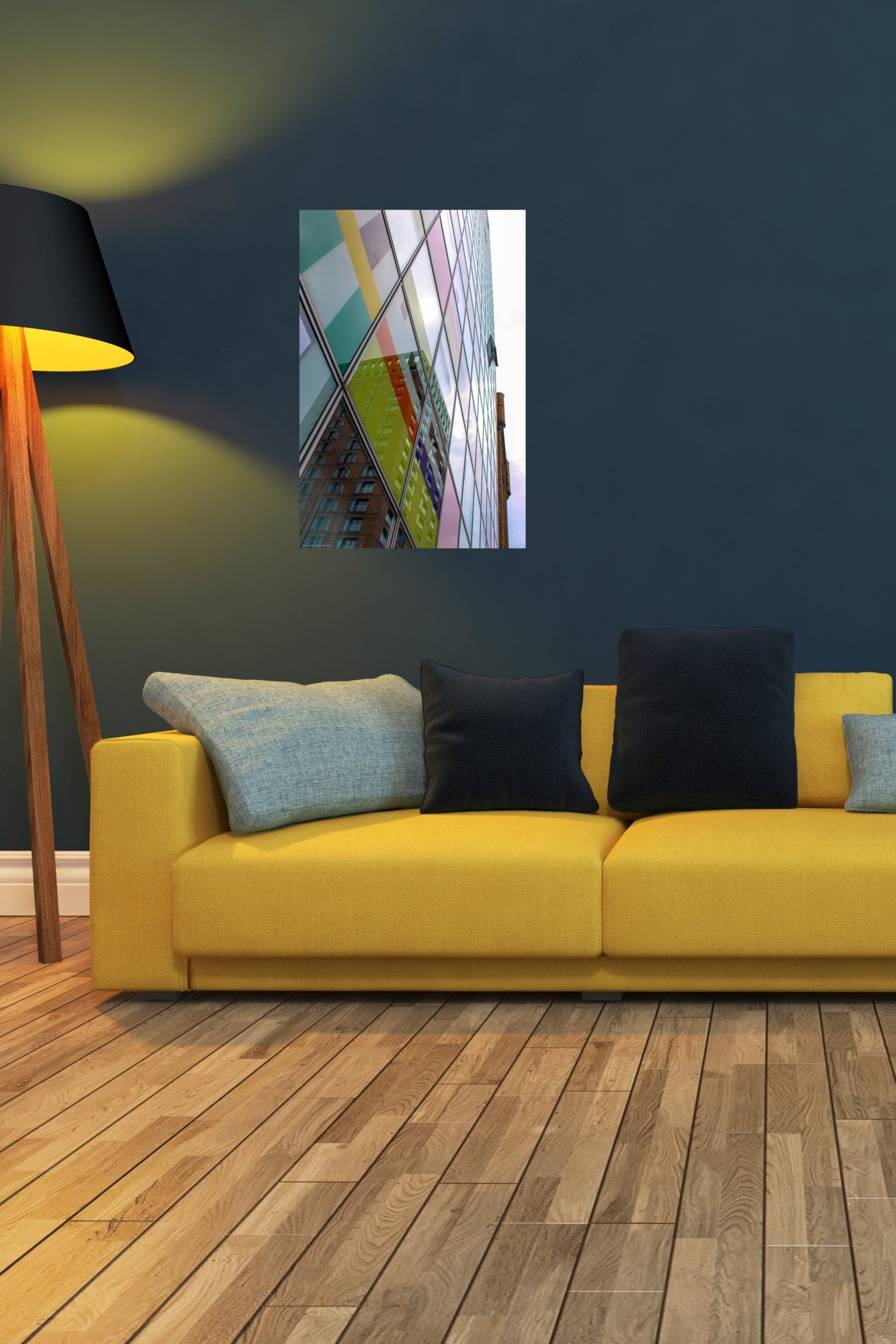 Wandbild "color reflexion"