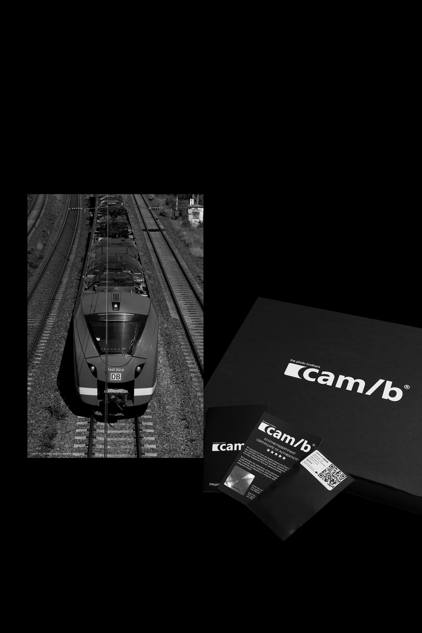 Wandbild "city train"