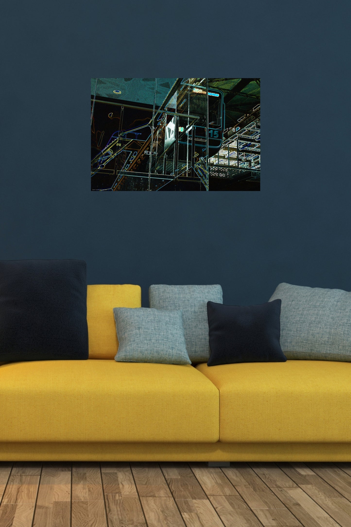 Wandbild "eagle's bridge"