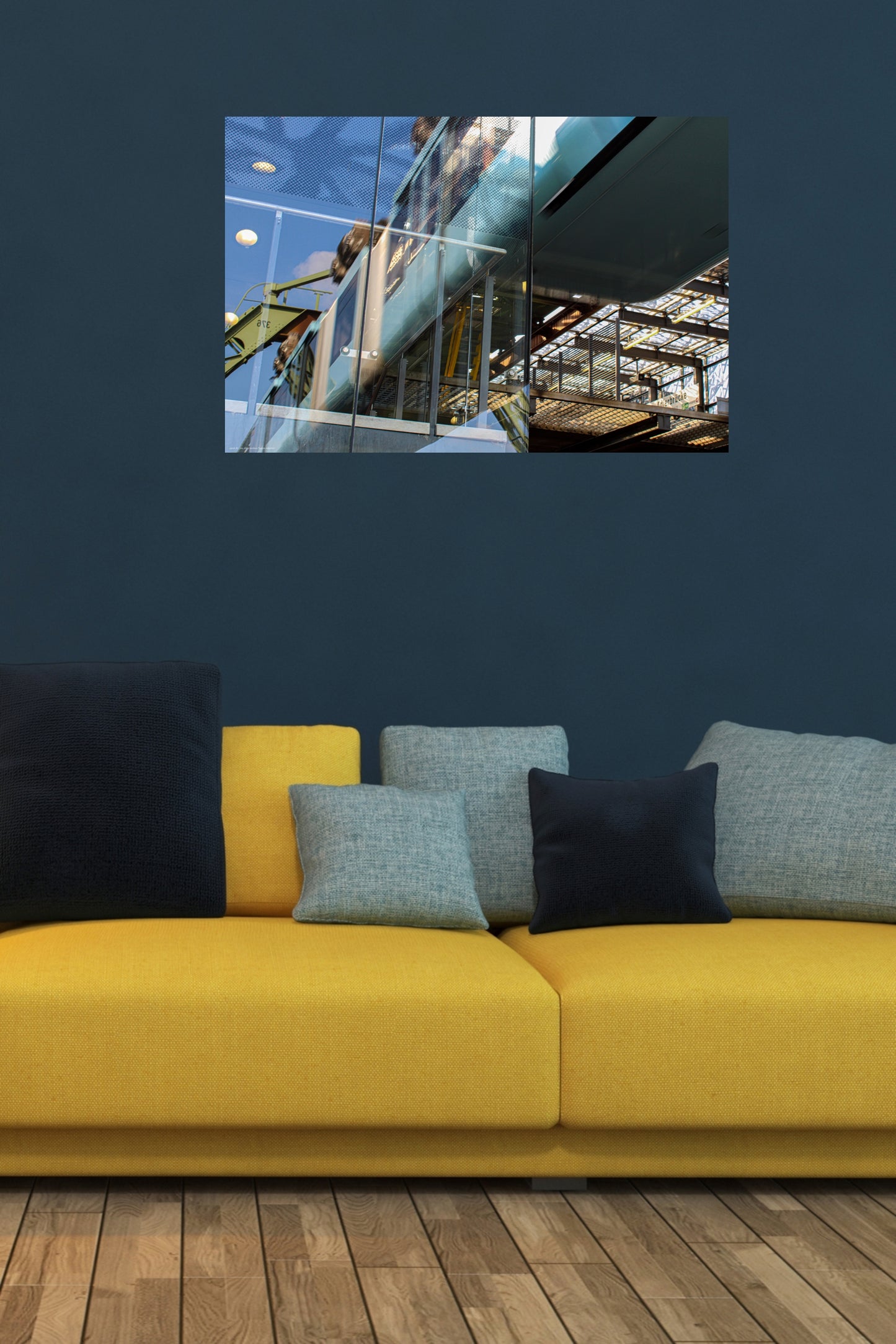 Wandbild "double reflection"