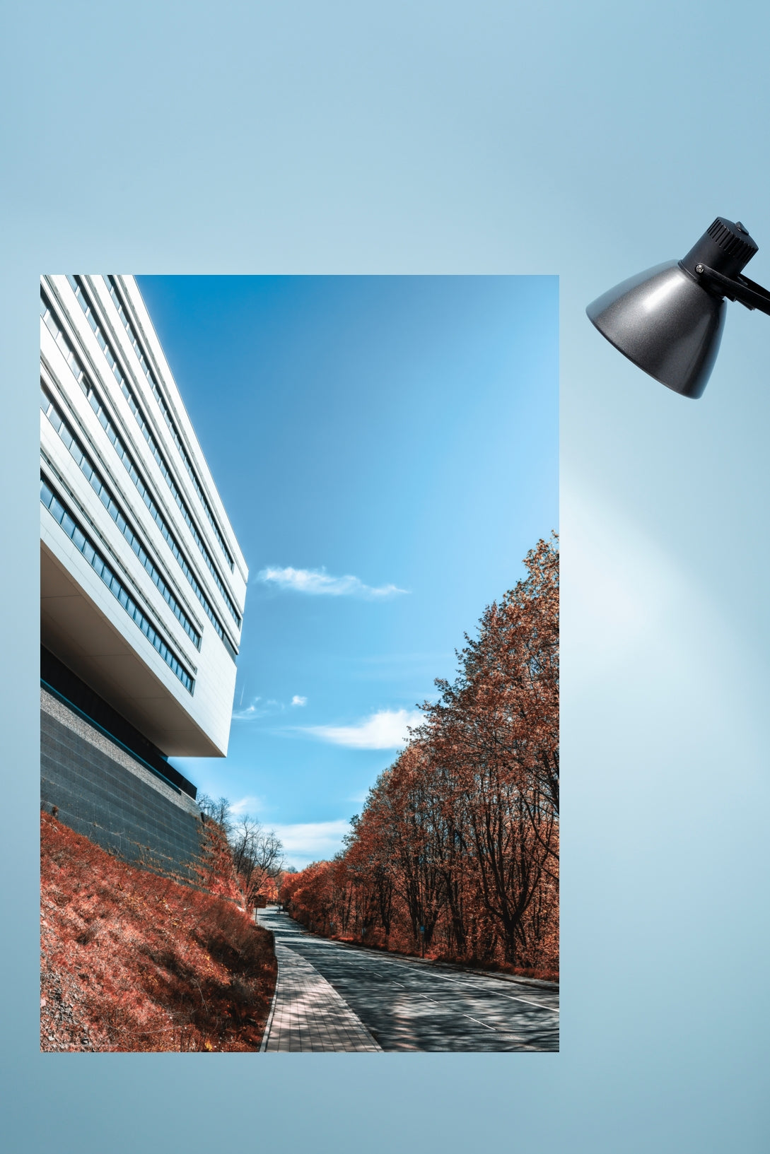 Wandbild "autumn street"