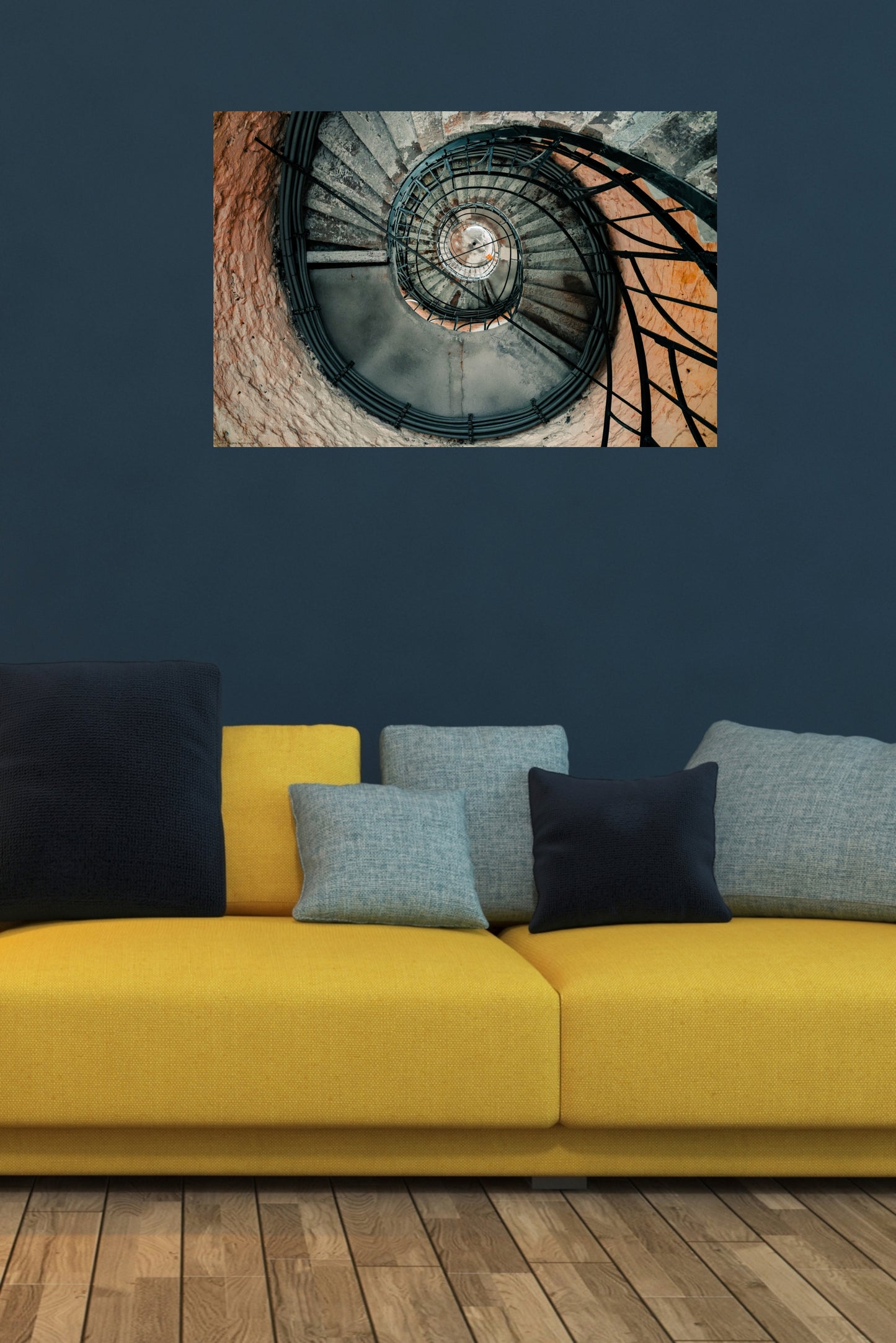 Wandbild "stairlight"