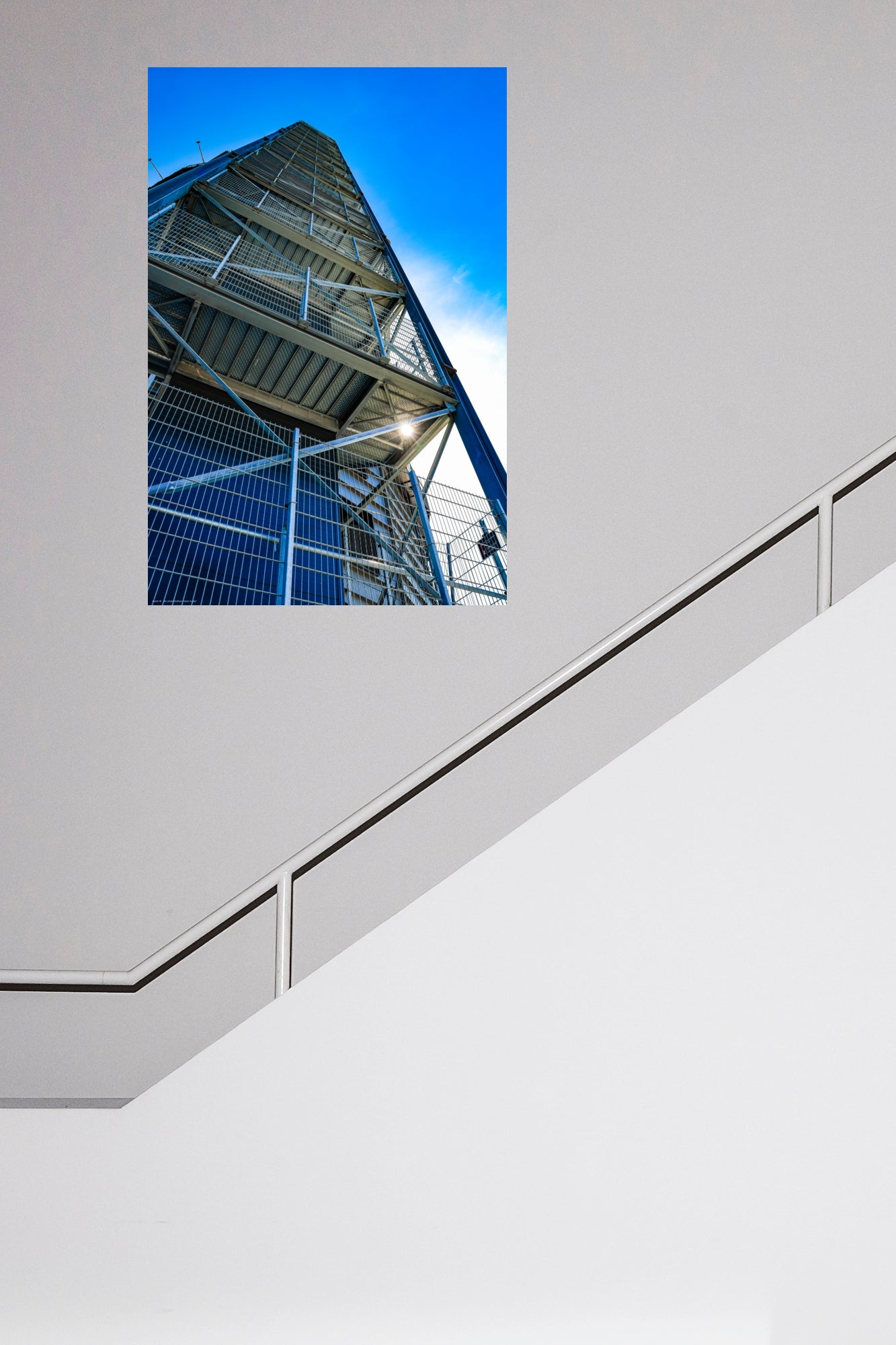 Wandbild "stairs to sky"
