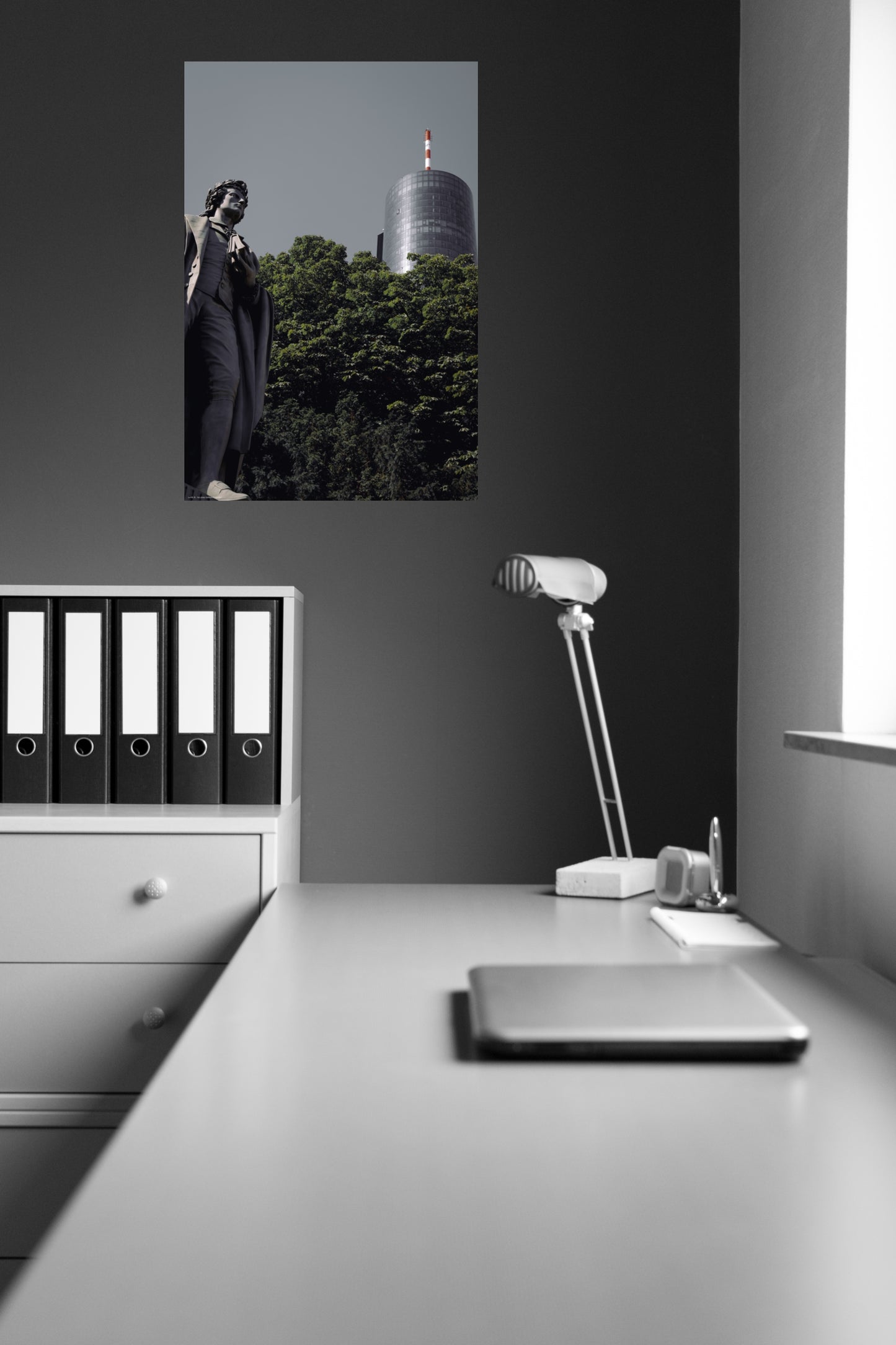 Wandbild "f. schiller"