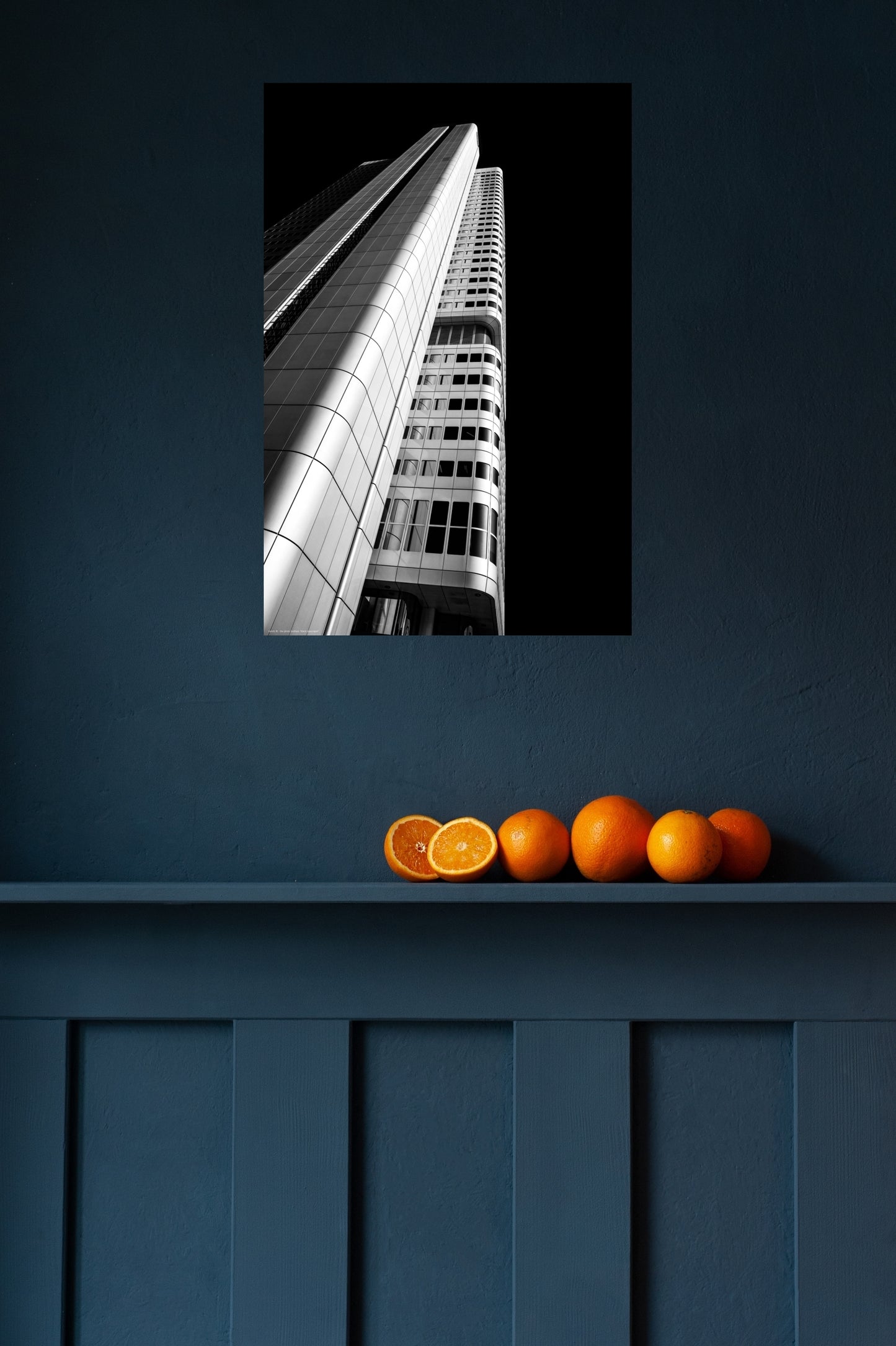 Wandbild "black skyscraper"