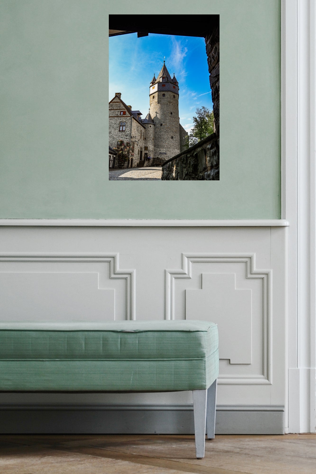 Wandbild "inside view"