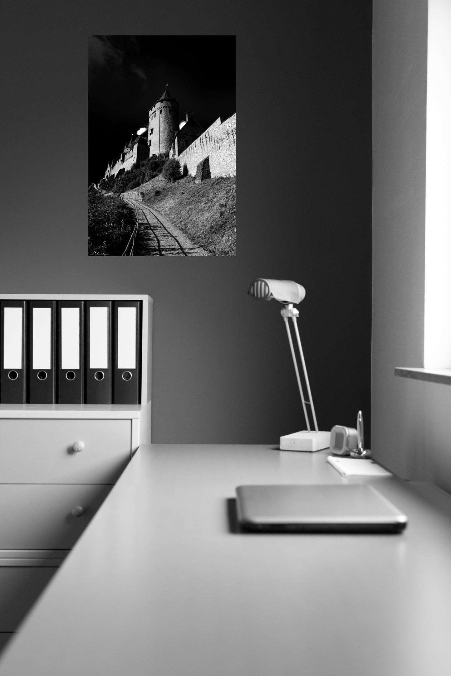 Wandbild "black castle"