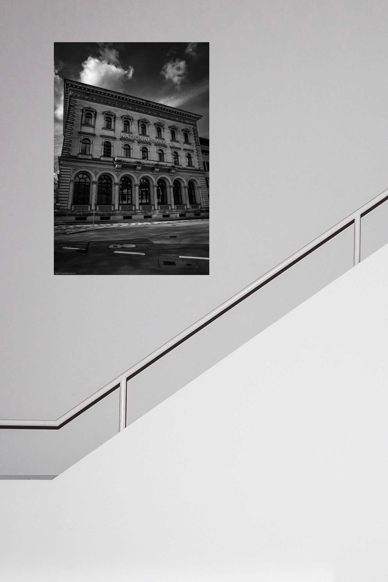 Wandbild "national bank"