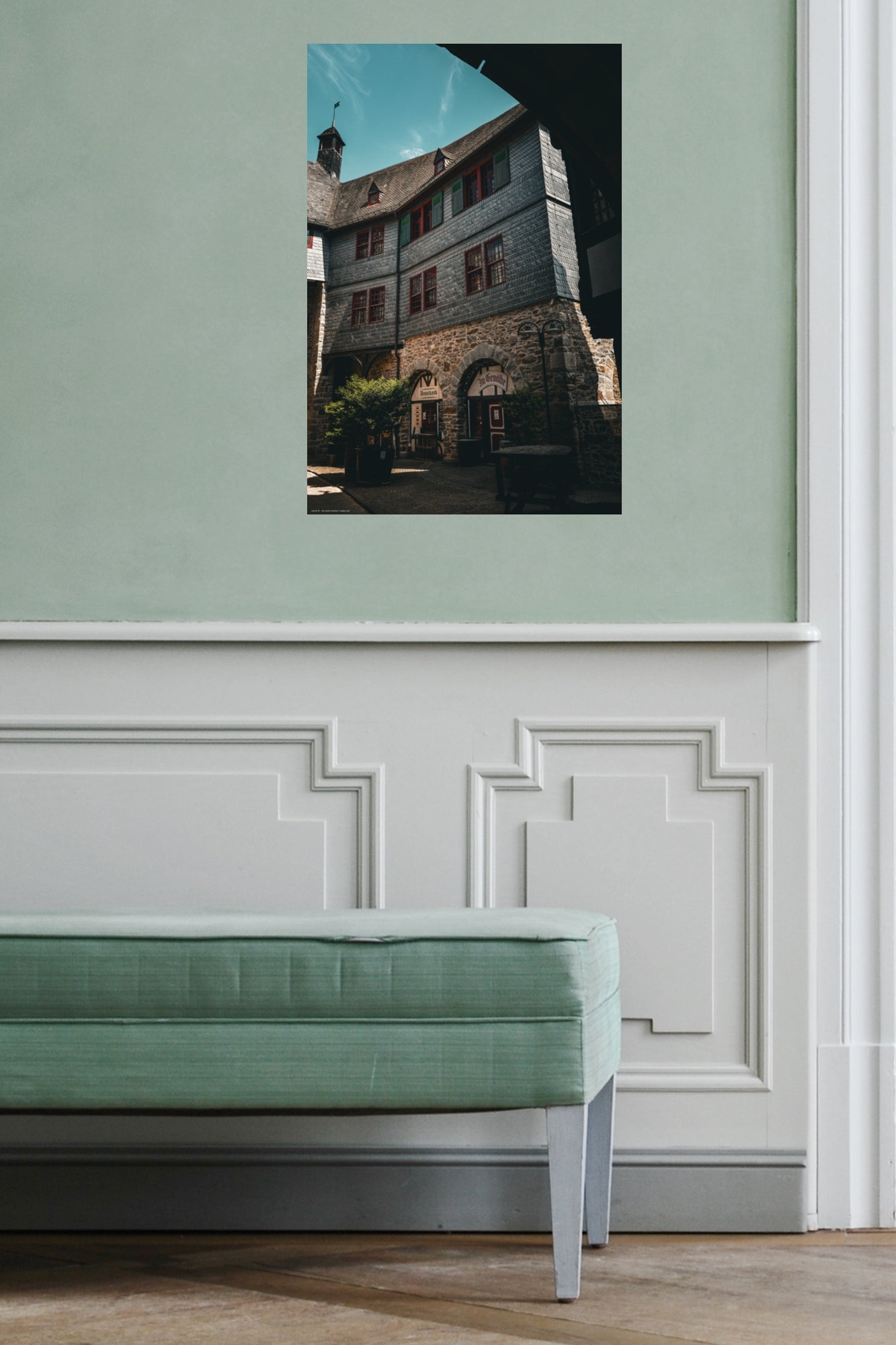 Wandbild "castle pub"