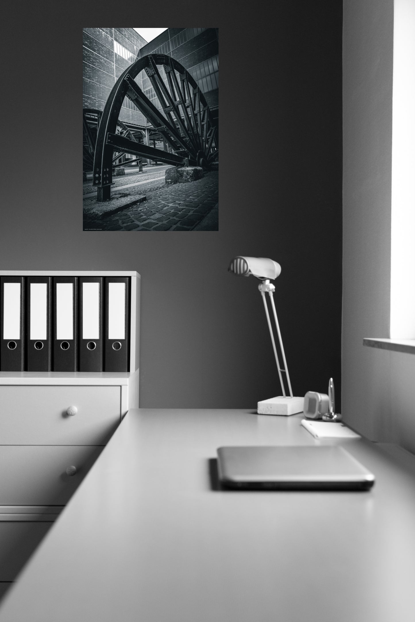 Wandbild "steel wheel"