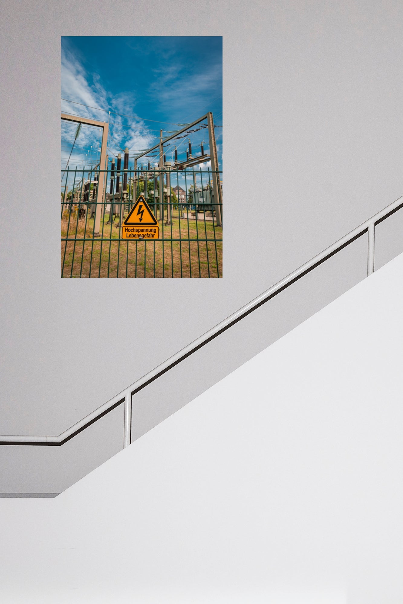 Wandbild "high voltage"
