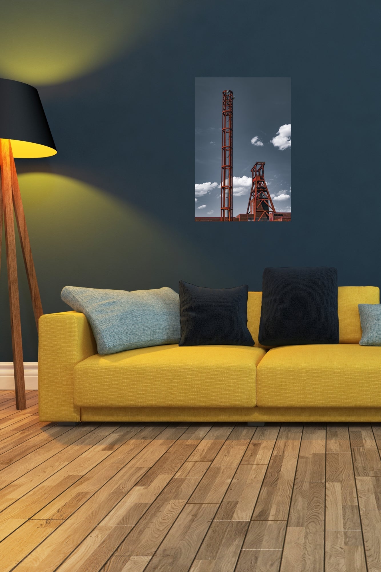 Wandbild "climbing prohibited"