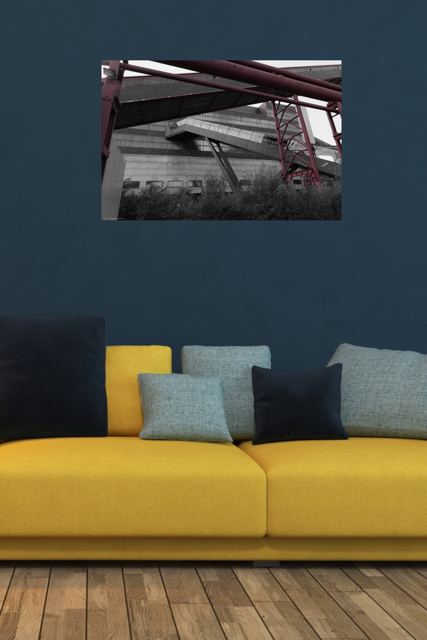 Wandbild "down and up"