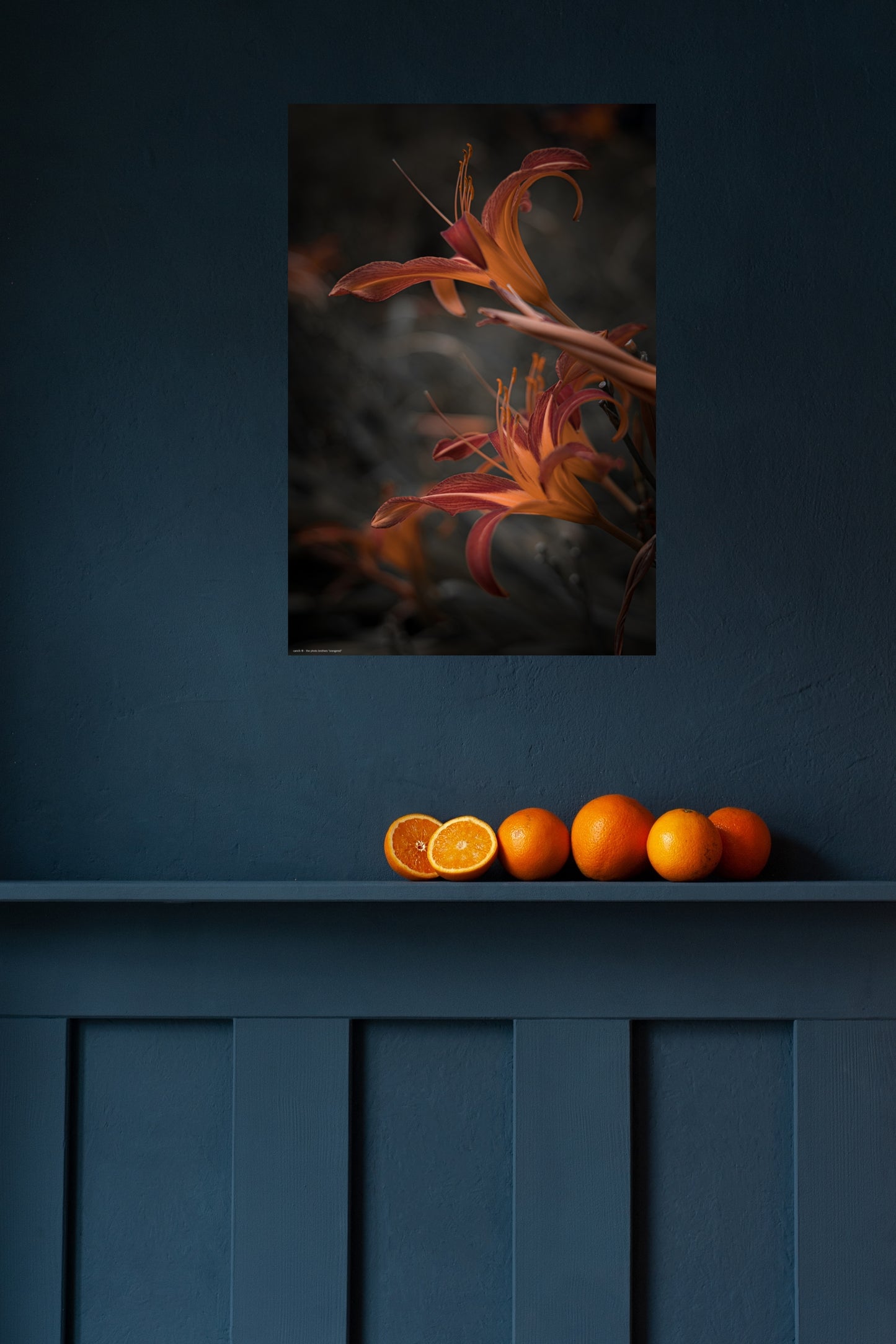 Wandbild "orangered"