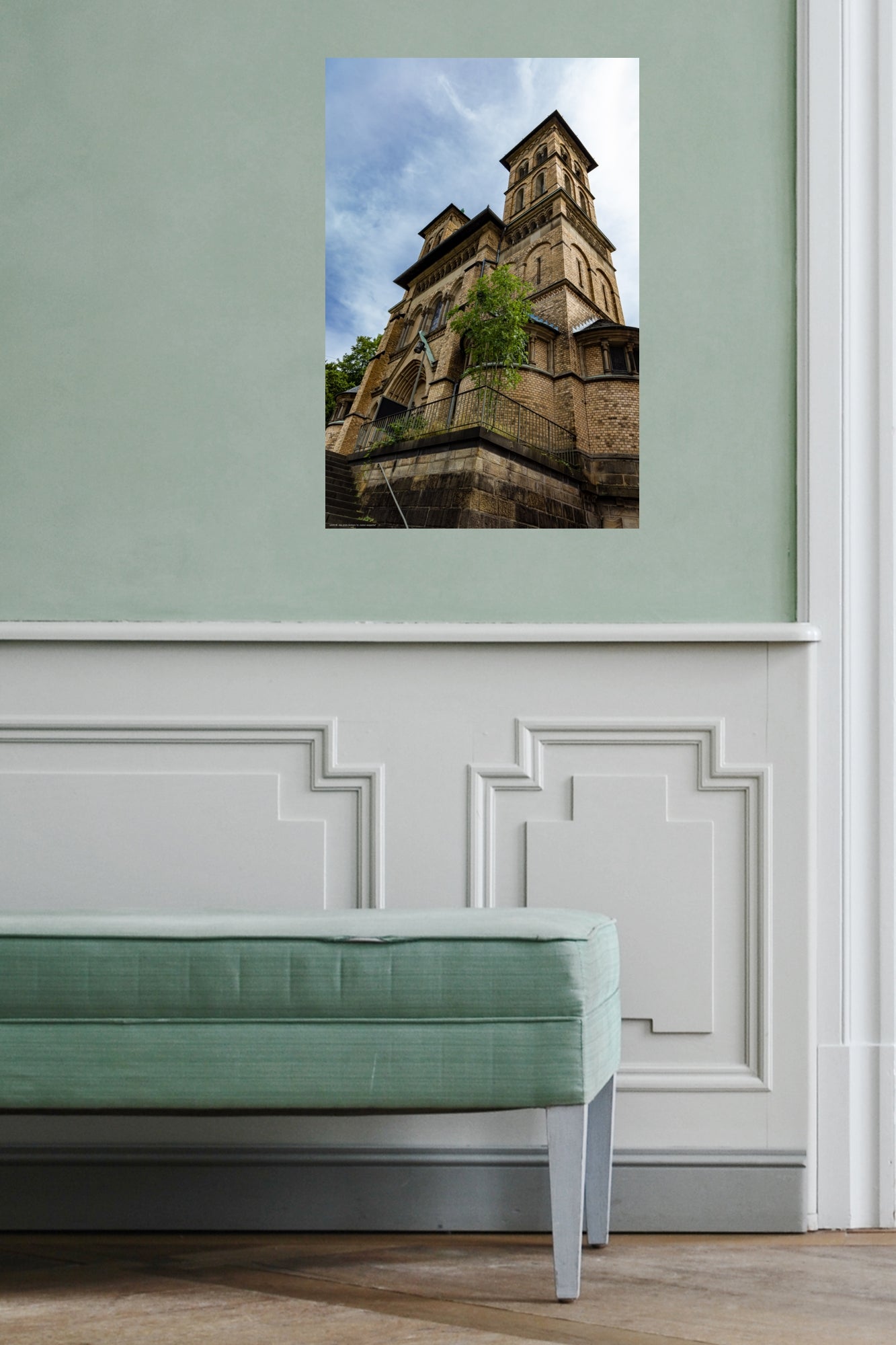 Wandbild "st. marien wuppertal"