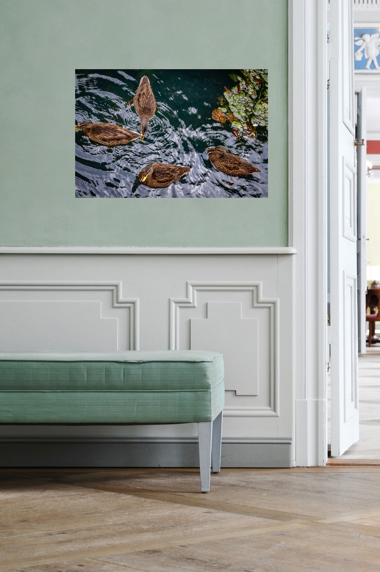 Wandbild "duck dance"