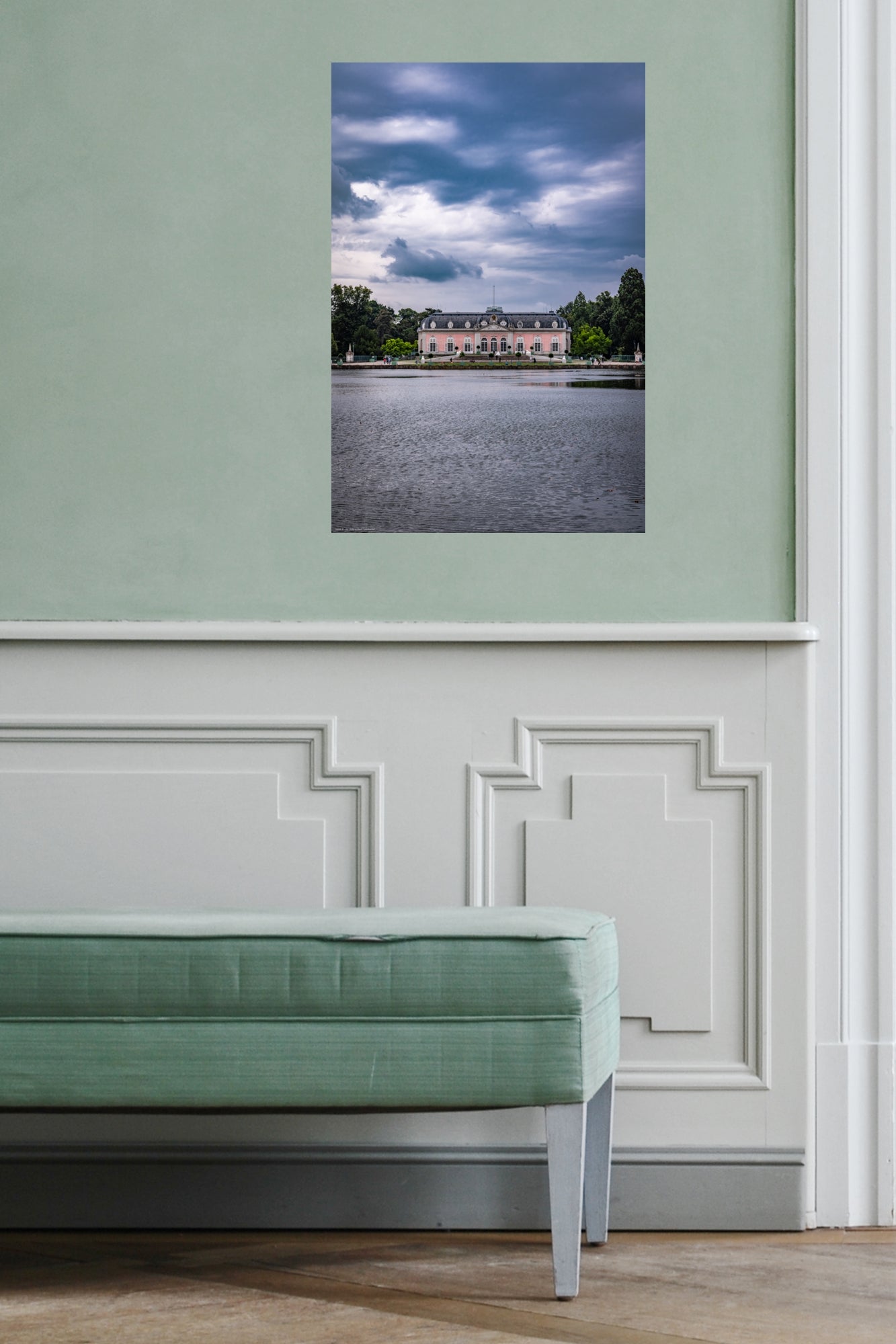 Wandbild "just married"