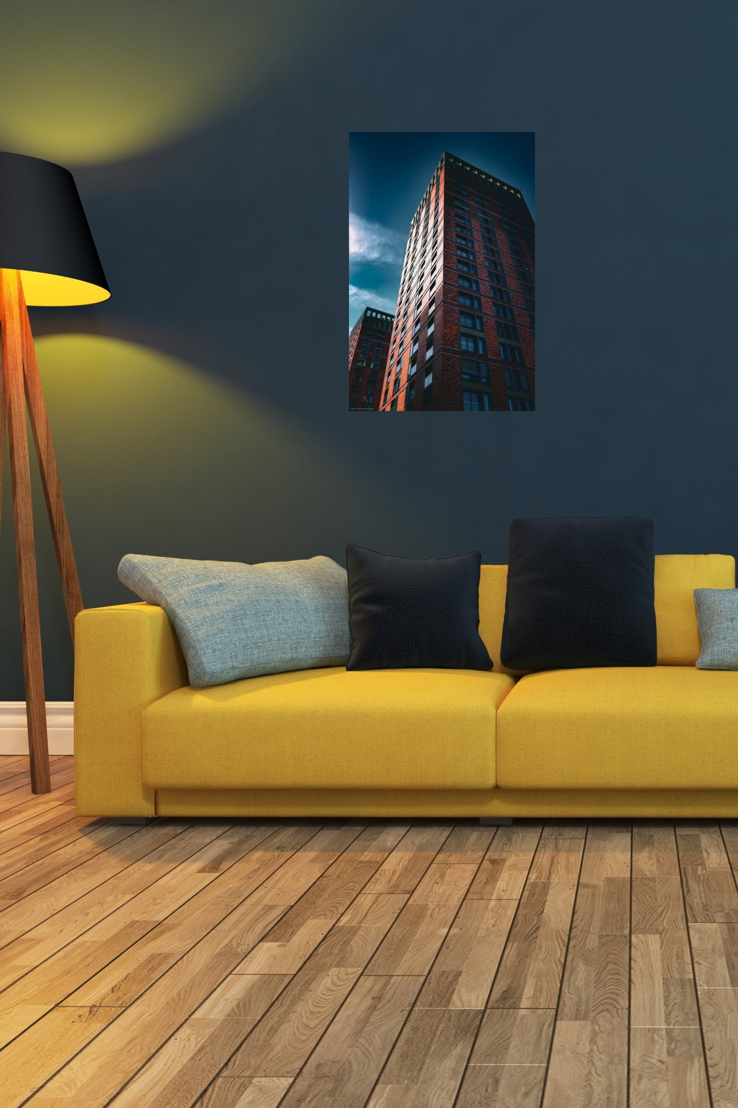 Wandbild "city scopes"