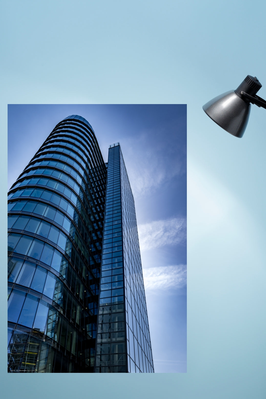 Wall Art "blue in blue"