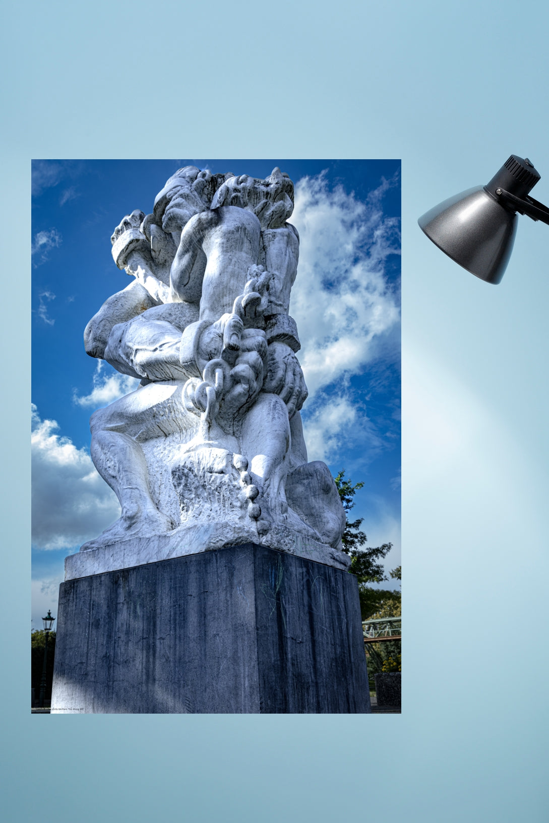 Wandbild "the strong left"