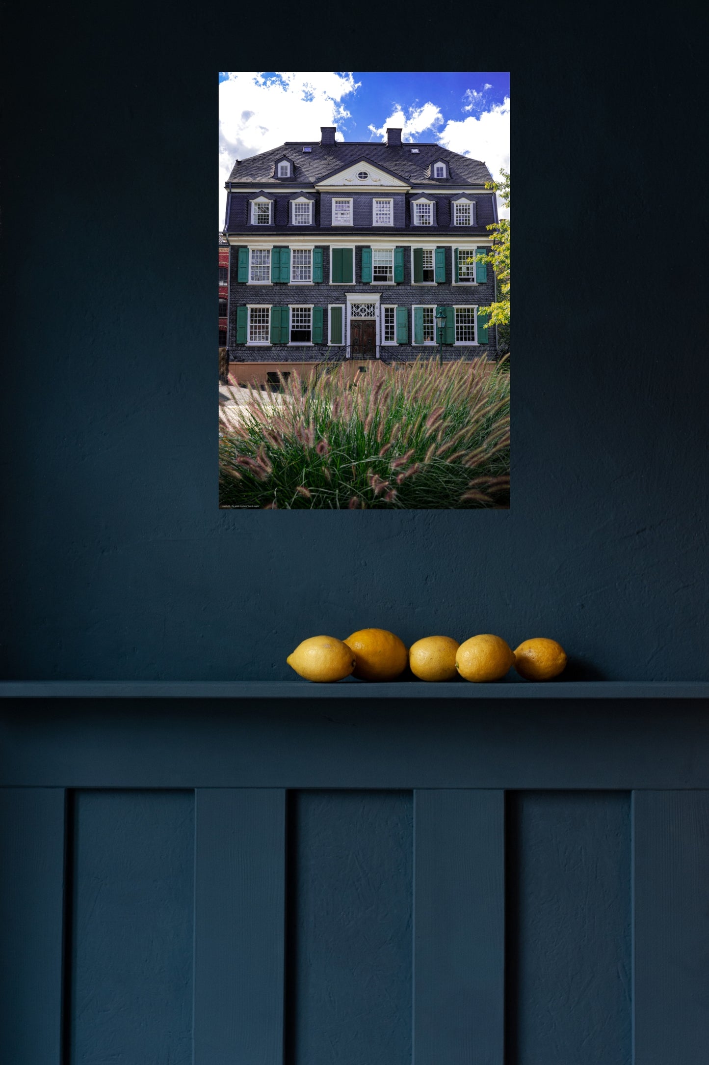 Wandbild "life of engels"