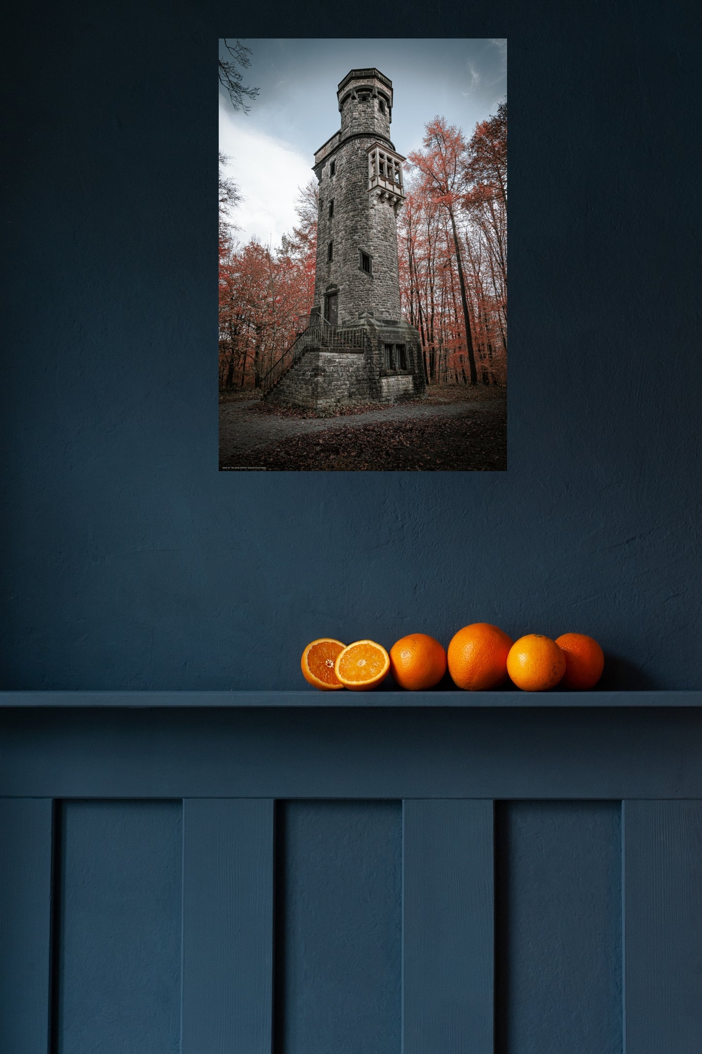 Wandbild "autumn mood tower"