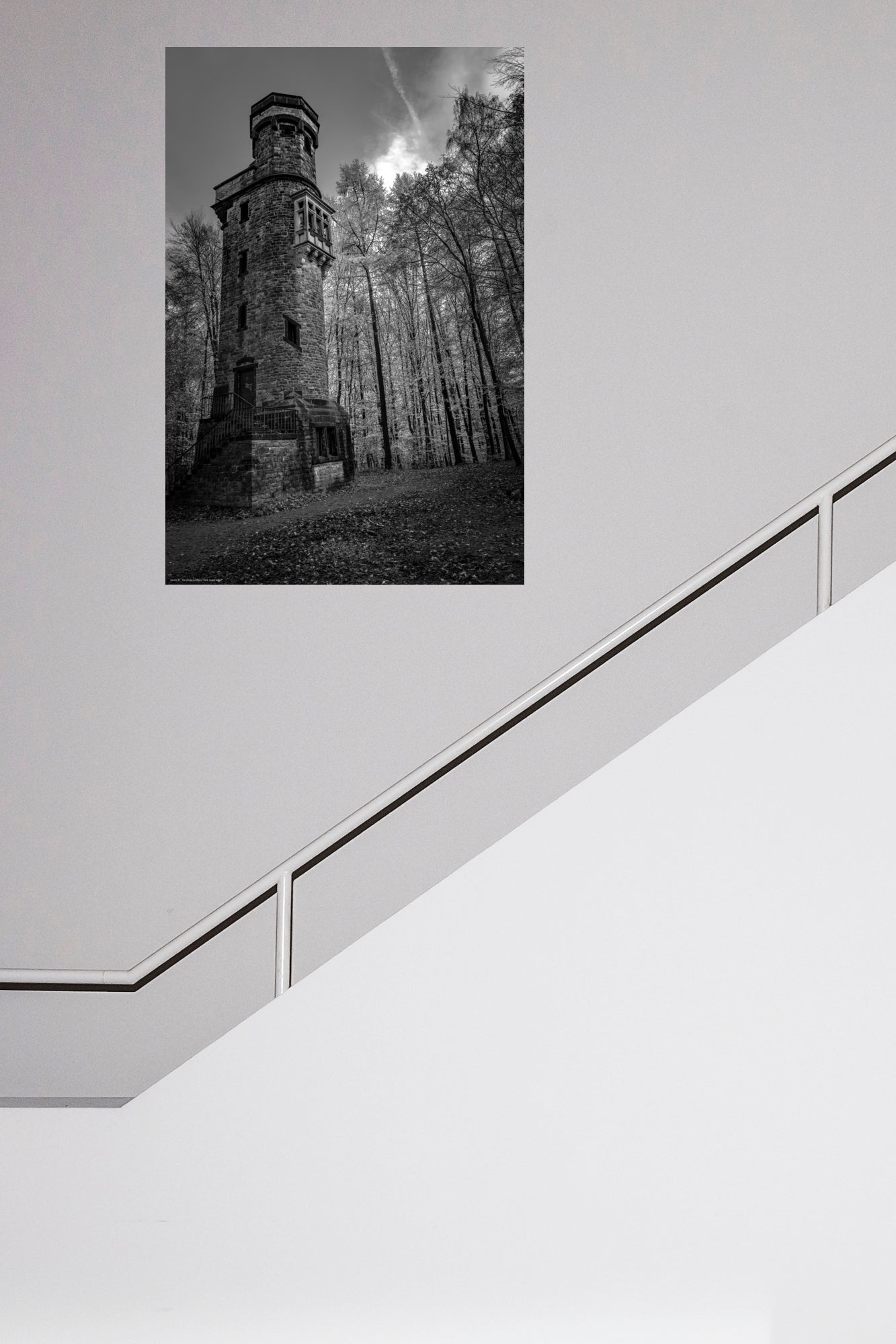 Wandbild "dark mood tower"