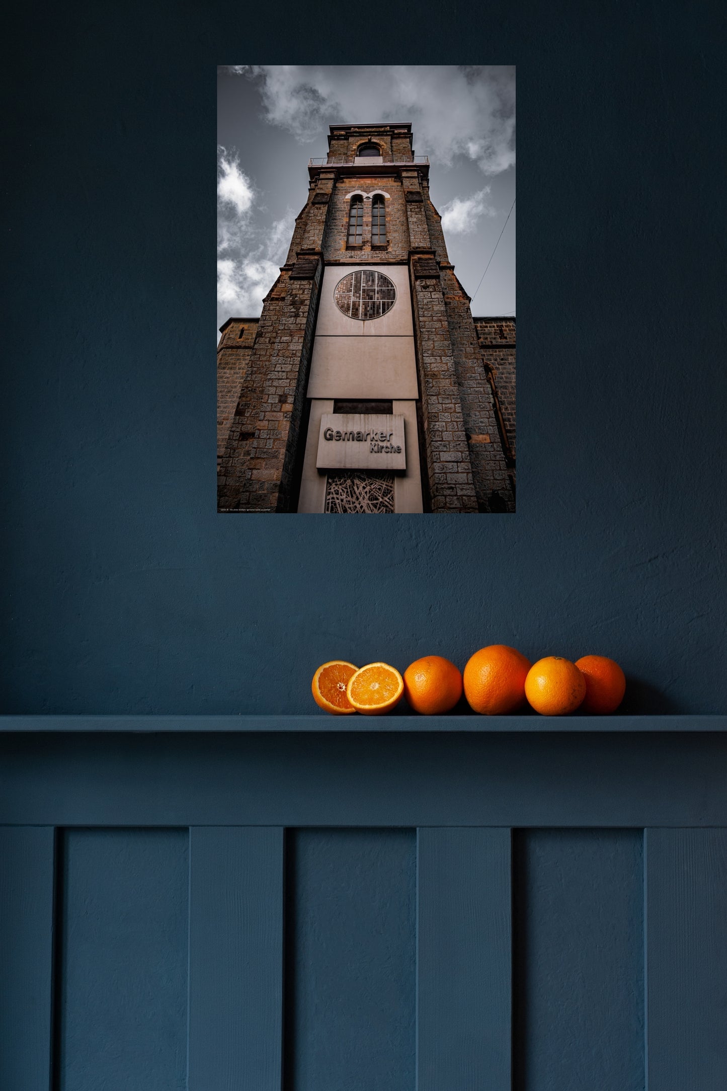 Wandbild "gemarker kirche wuppertal"