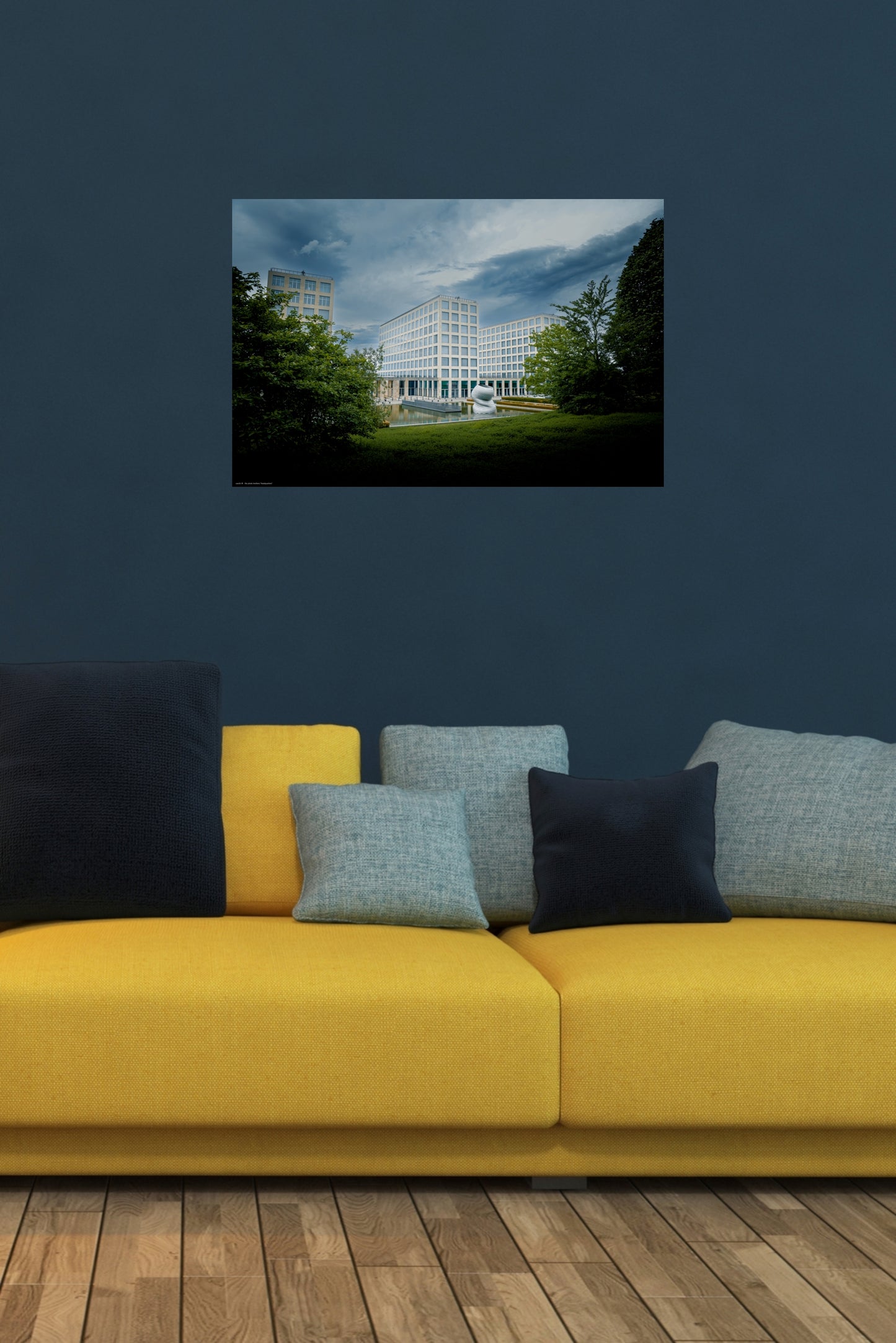 Wandbild "headquarters"