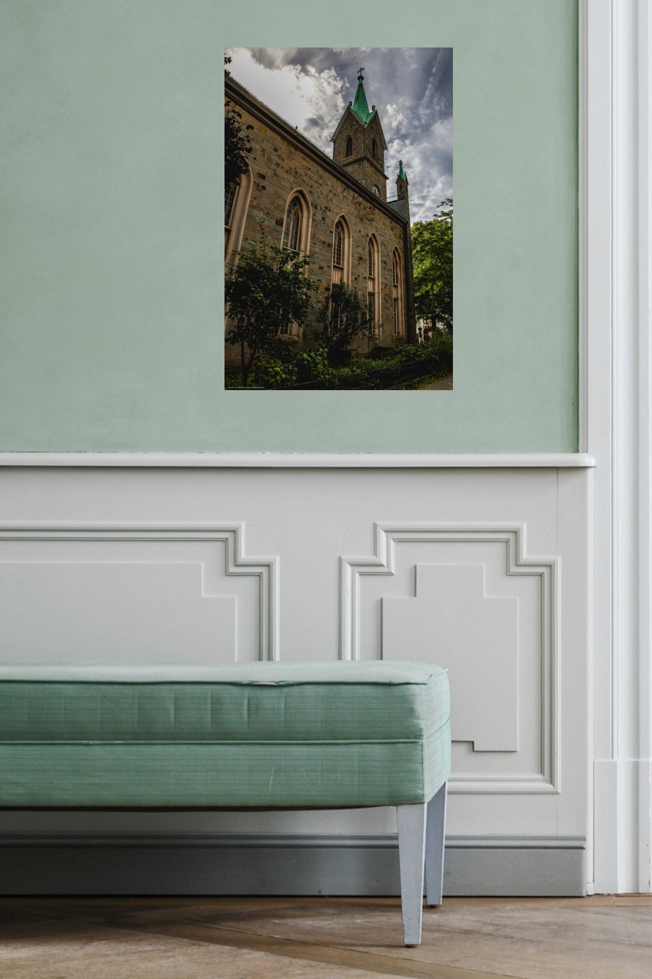 Wandbild "diakoniekirche wuppertal"