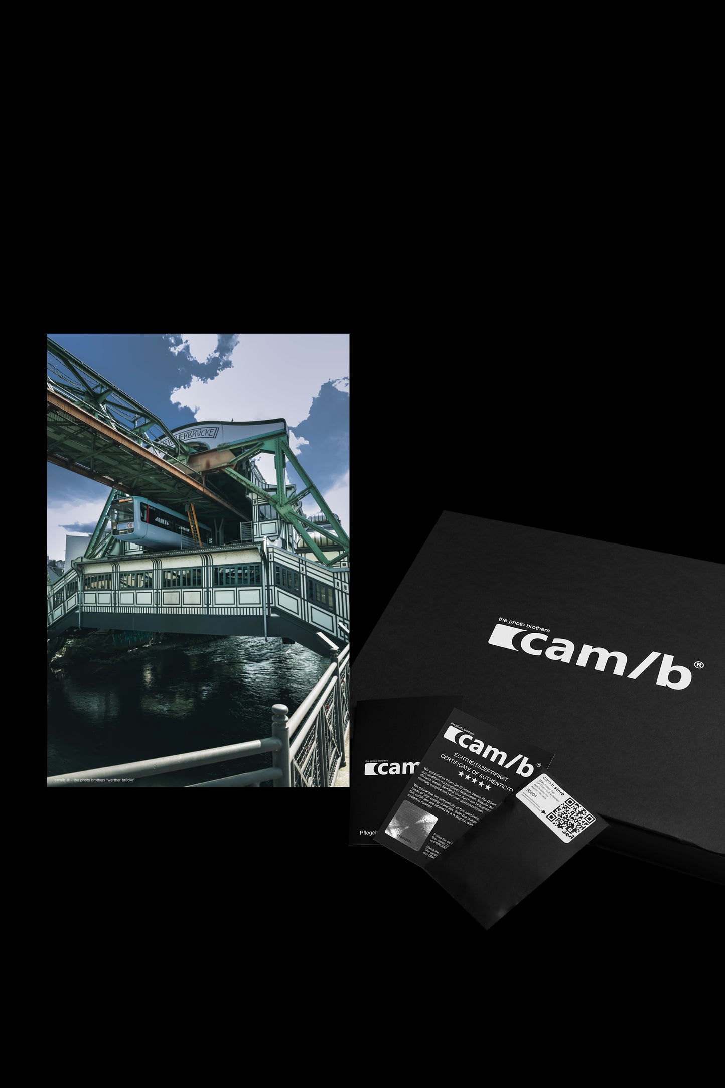 Wandbild "werther brücke"