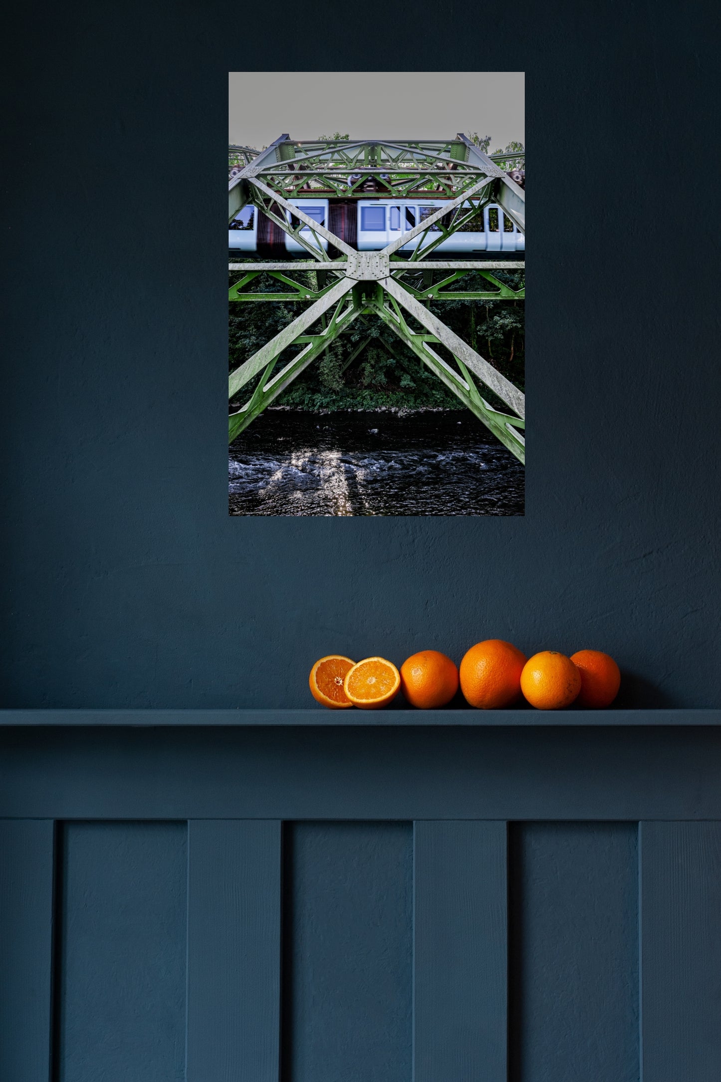 Wall Art "green and blue"