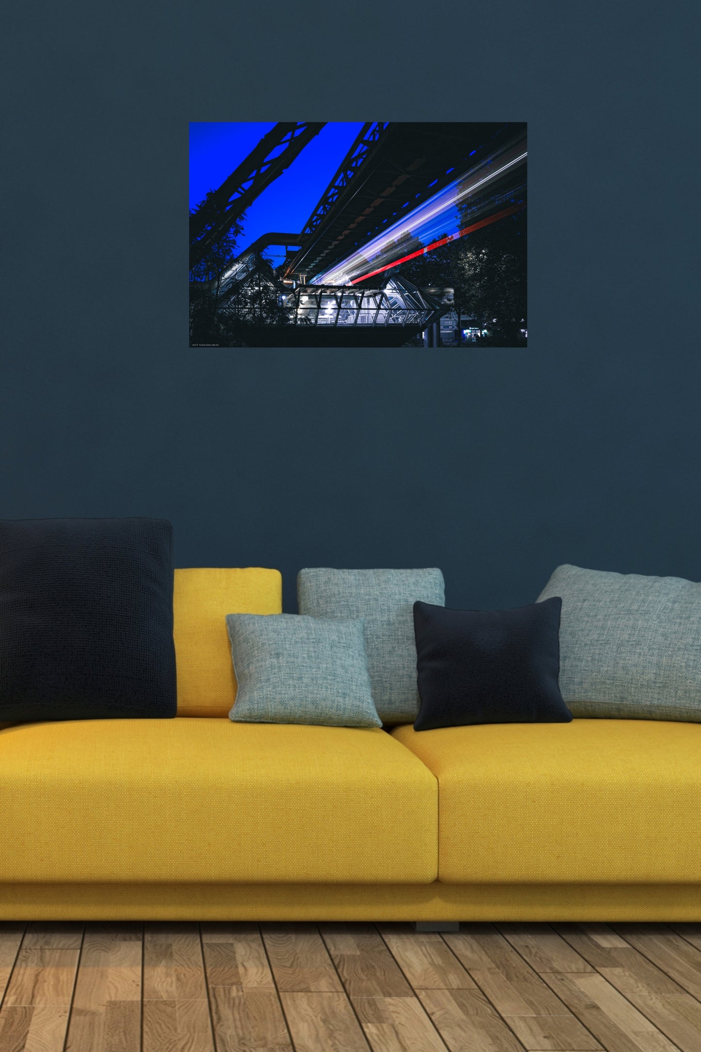 Wandbild "night stop"