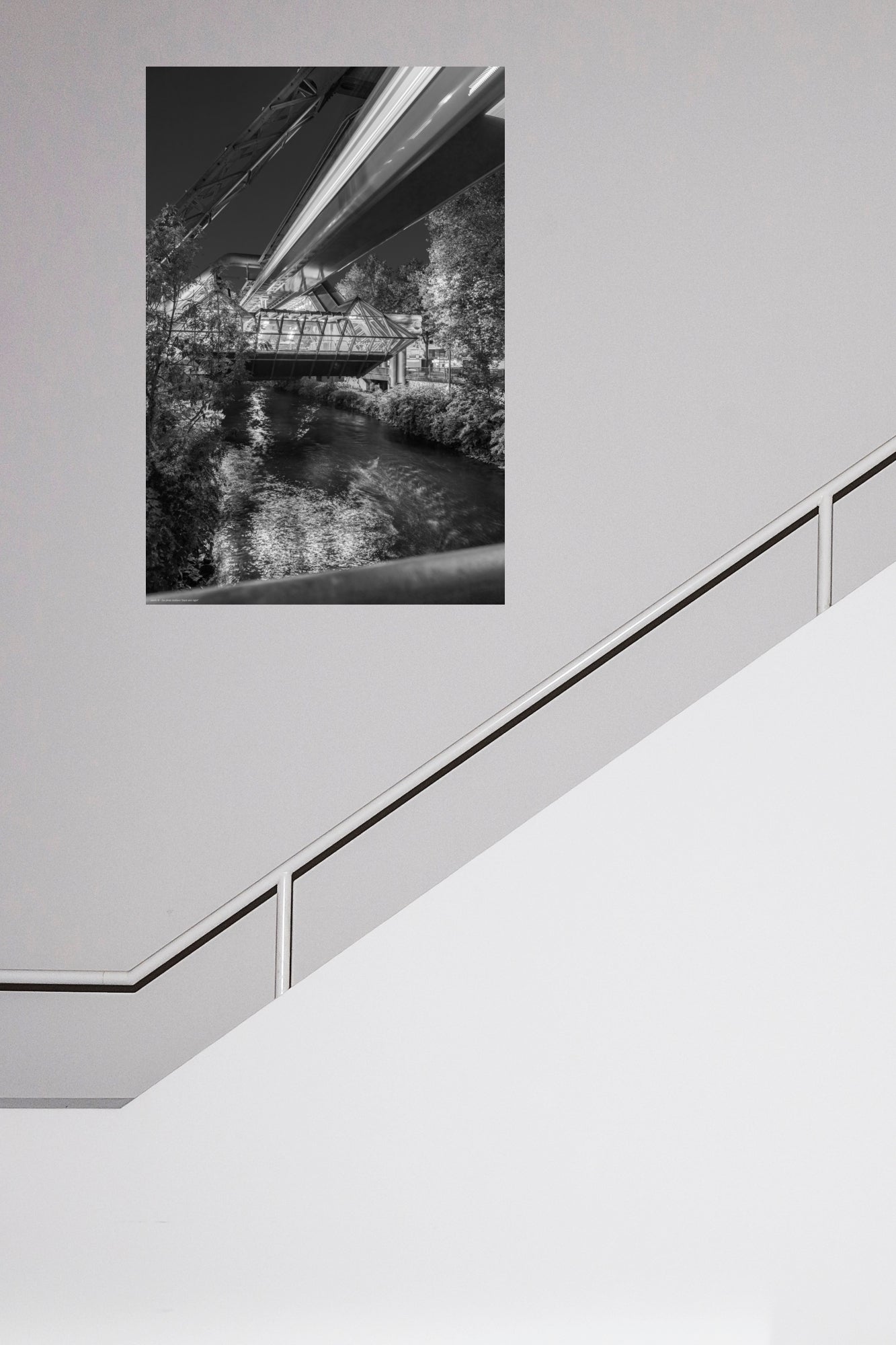 Wandbild "black and night"